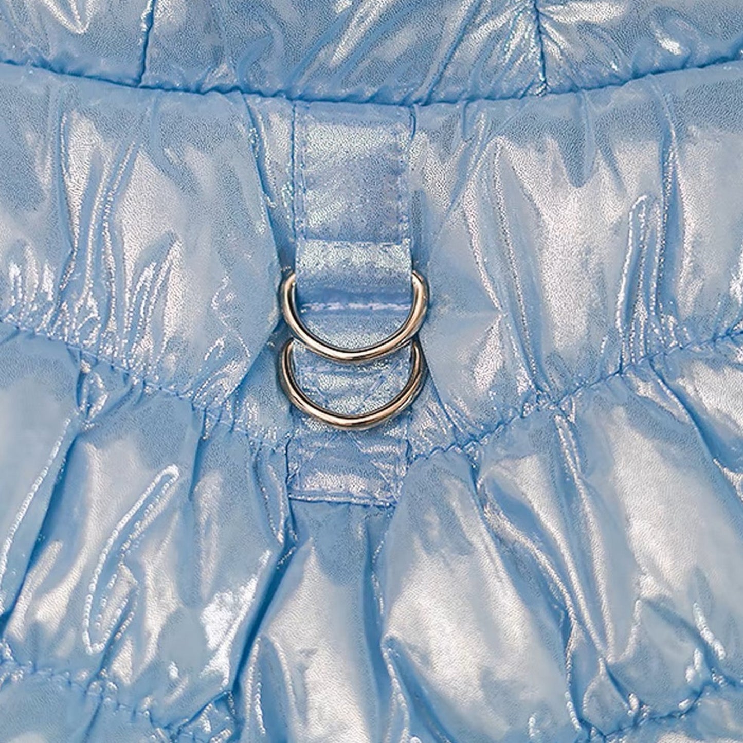 Doudoune bleu