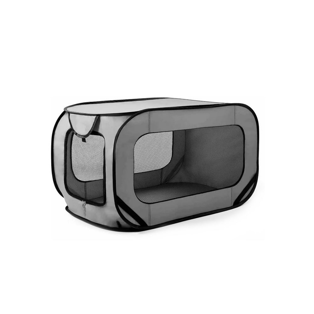 Cage pour animaux gris