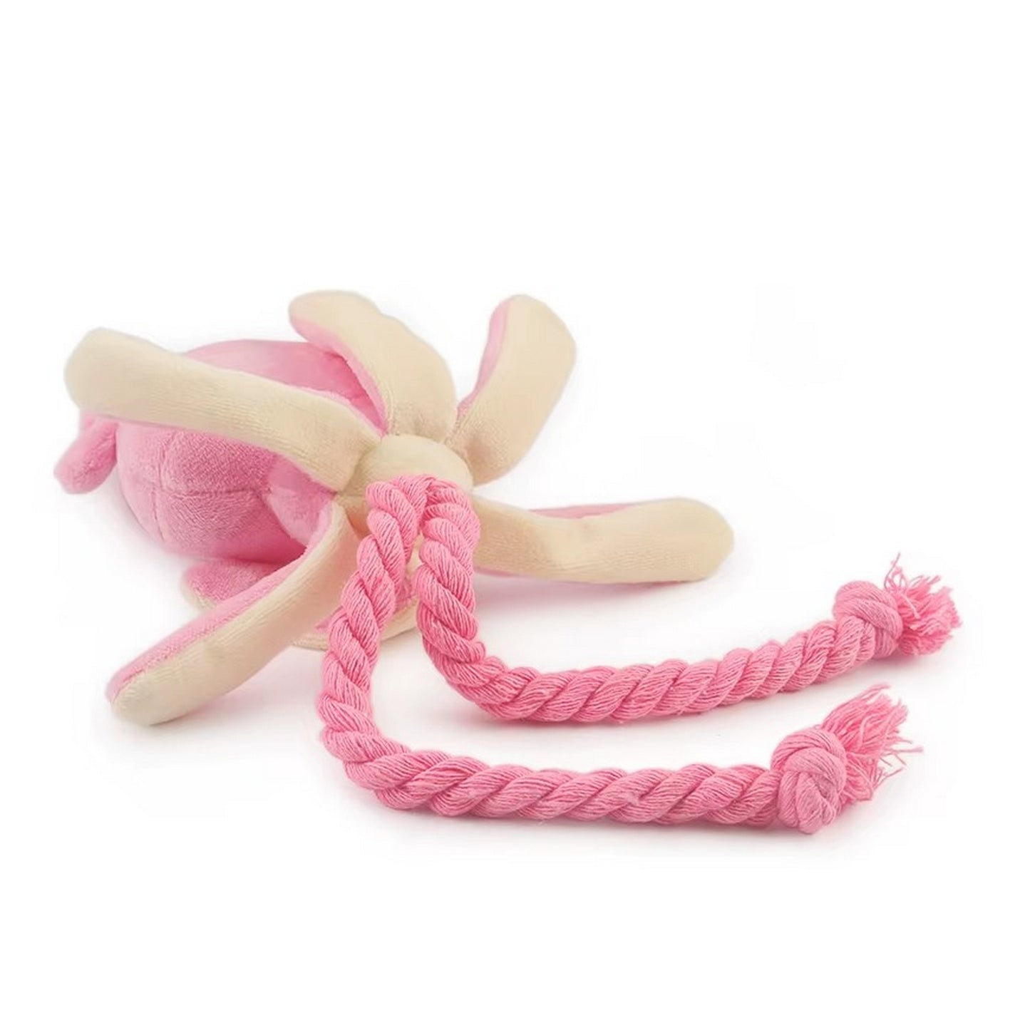 Peluche jouet chien rose
