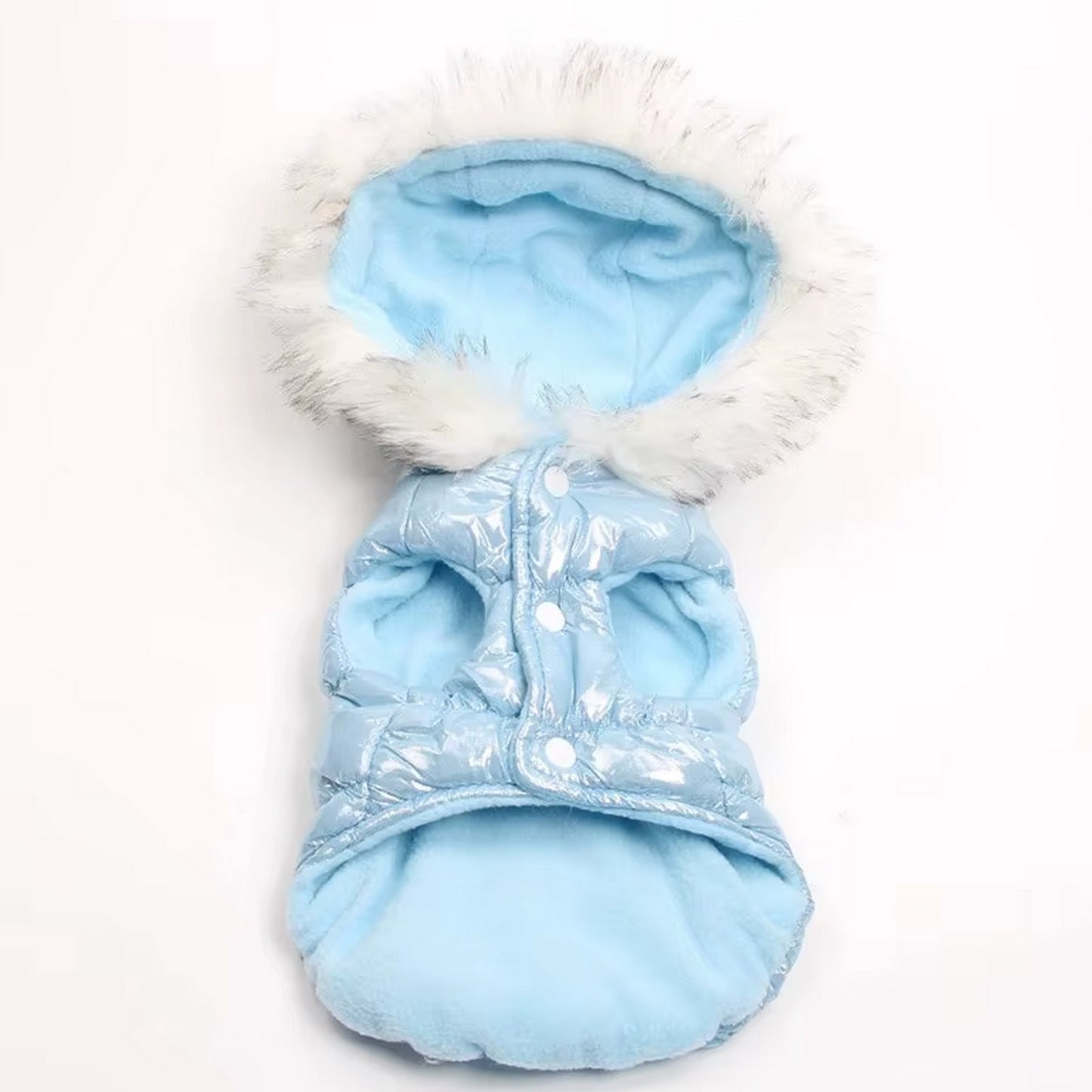 Doudoune bleu