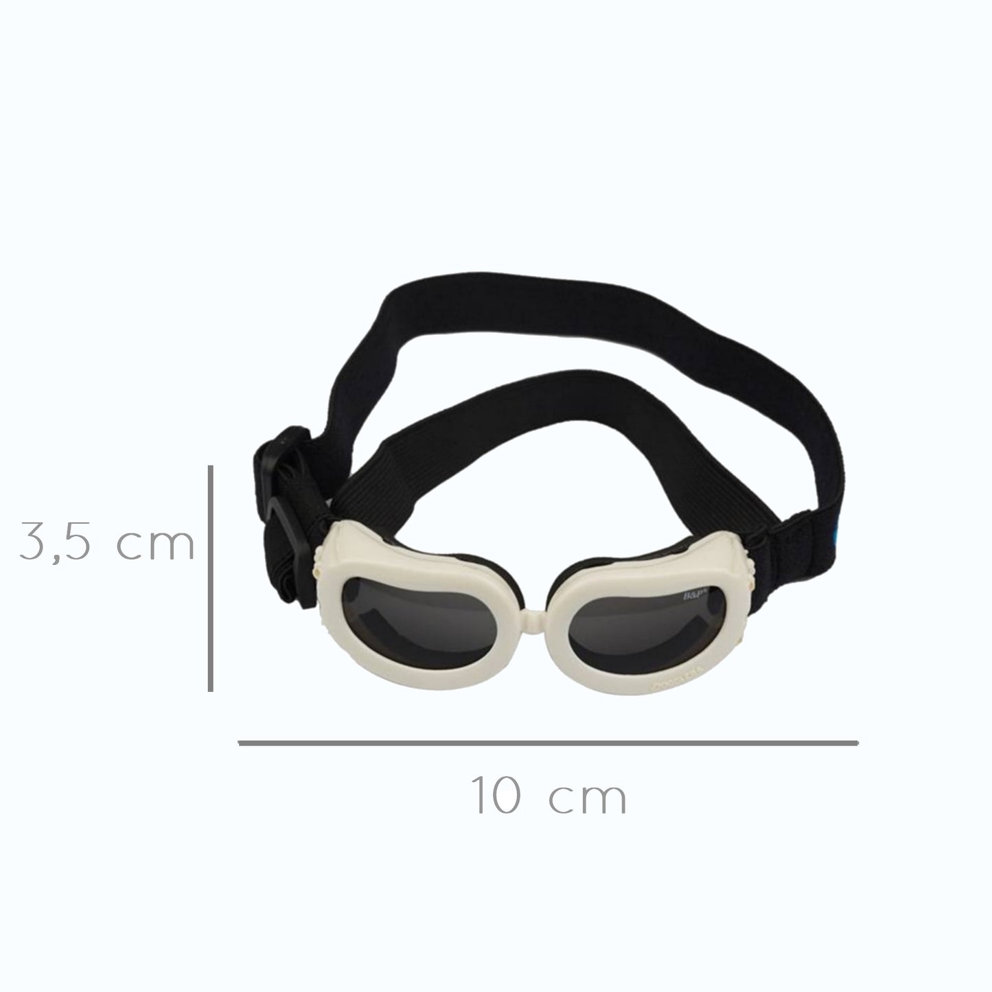 Lunettes fashionista blanc