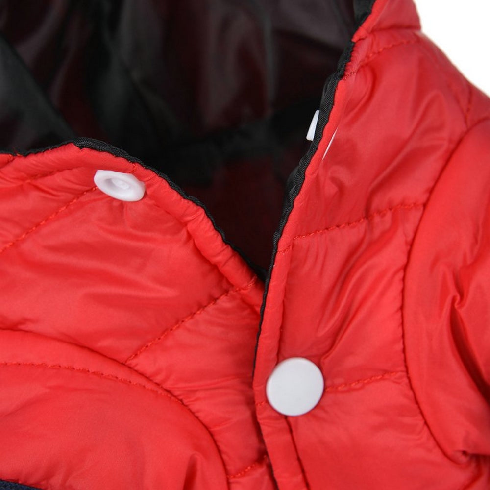 Doudoune winter rouge
