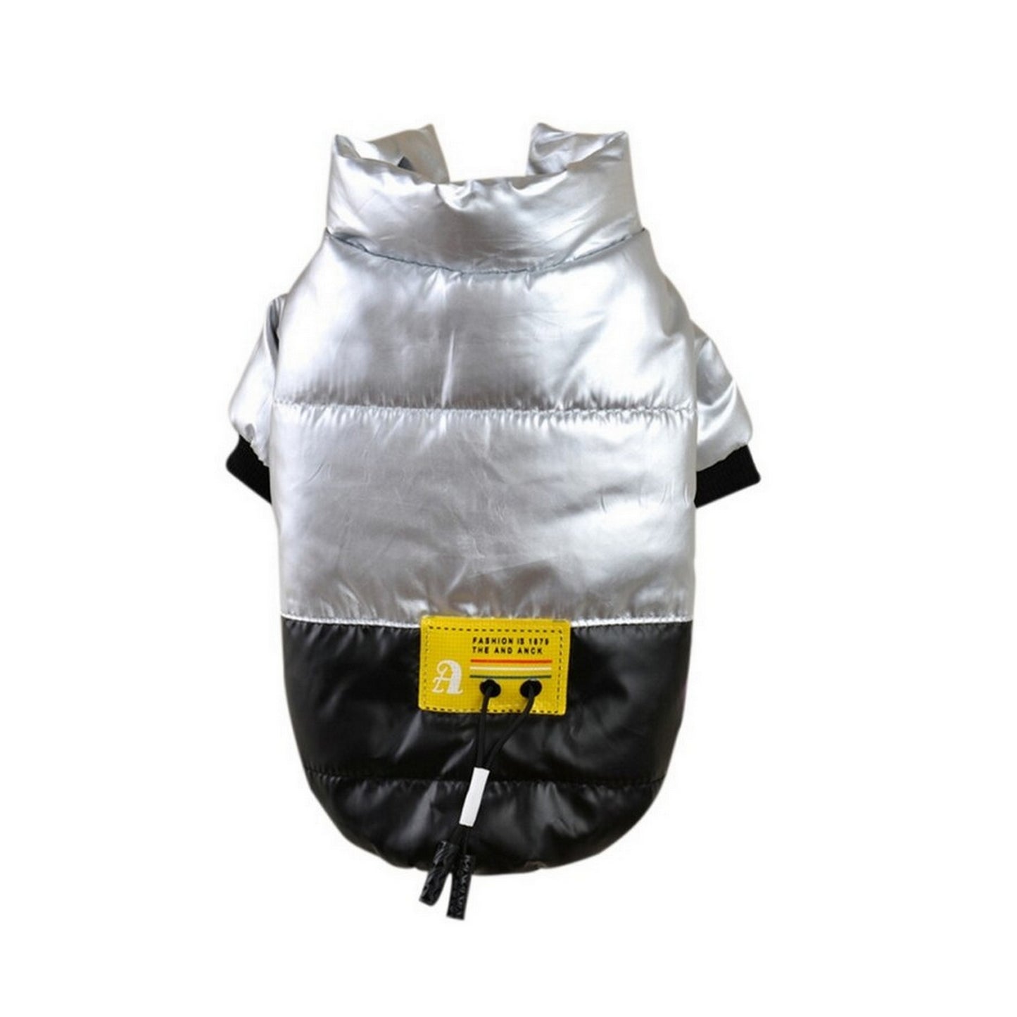 Anorak chien argenté