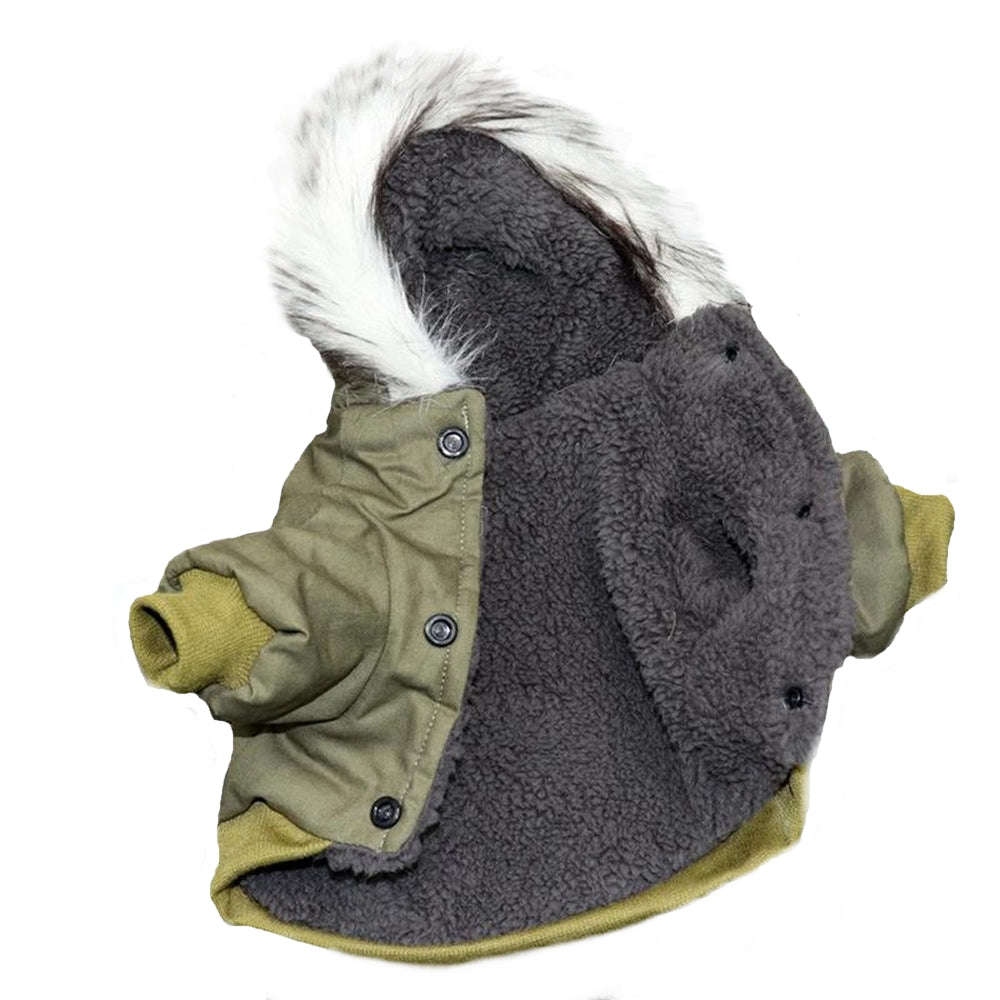 Manteau city kaki