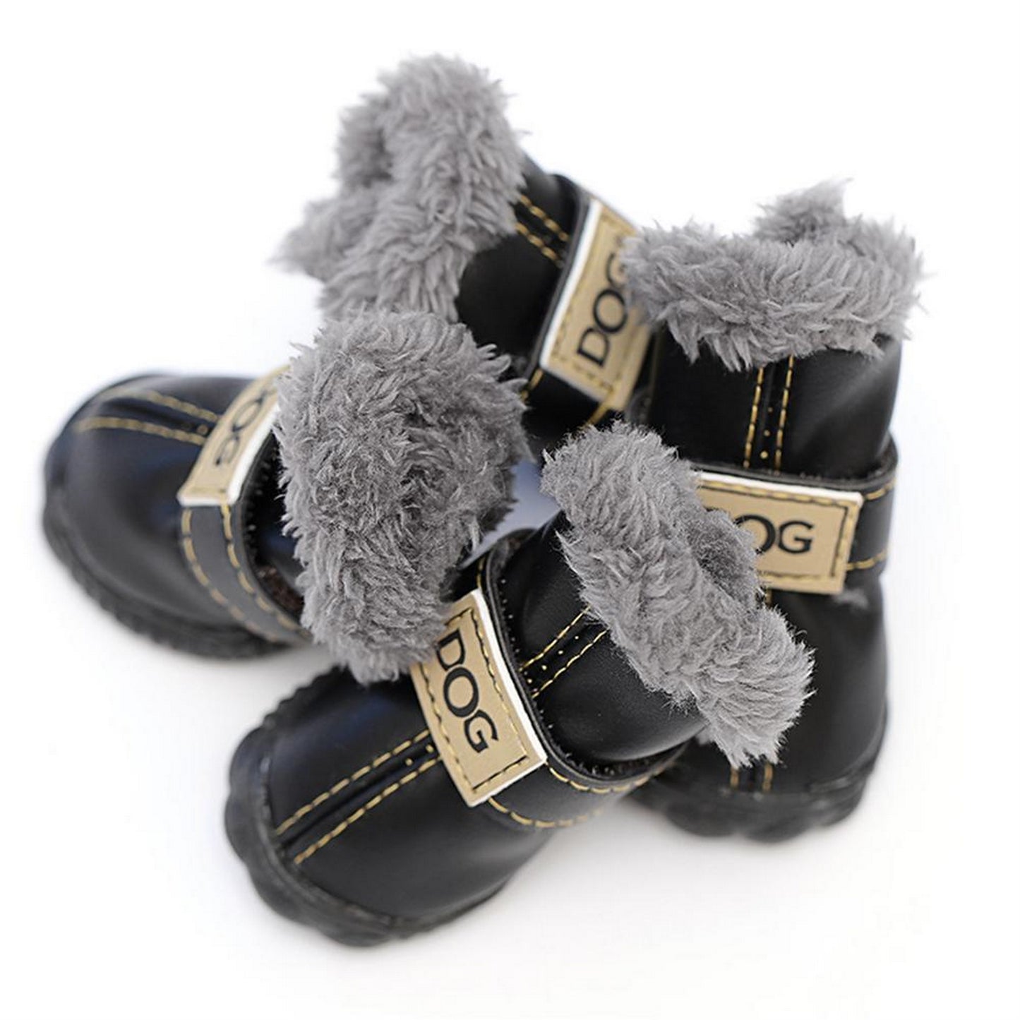 Bottines pour chien rembourrées
