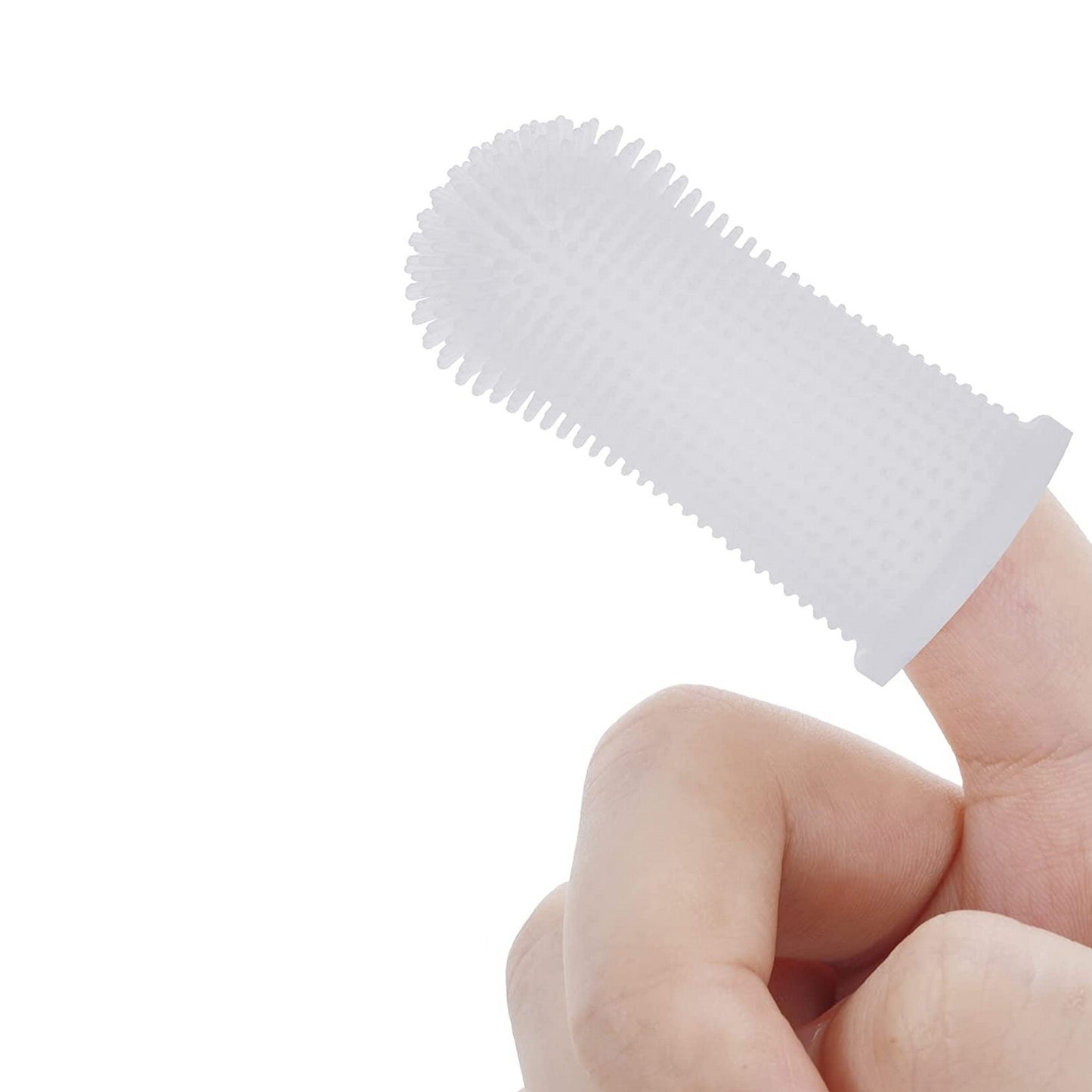 Brosse bouche doigt chien