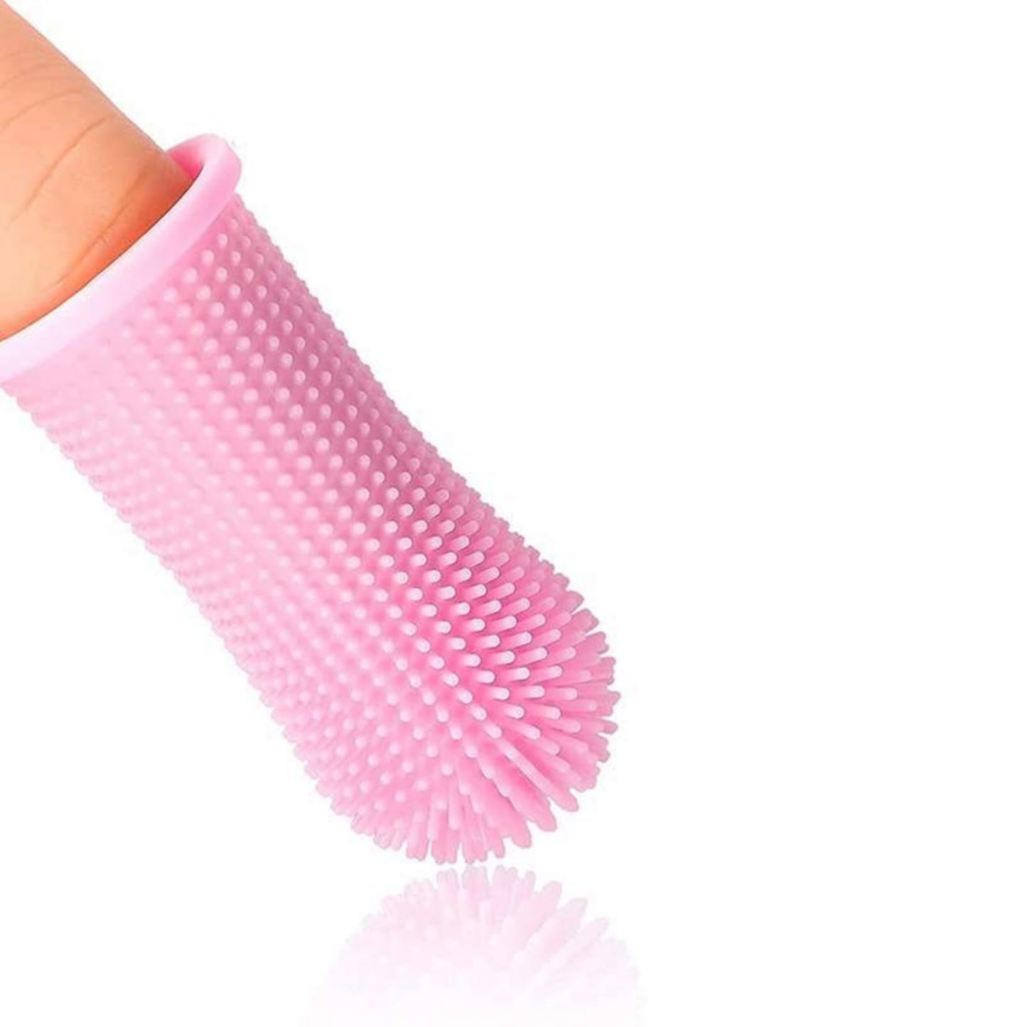 Brosse à dents chien doigt