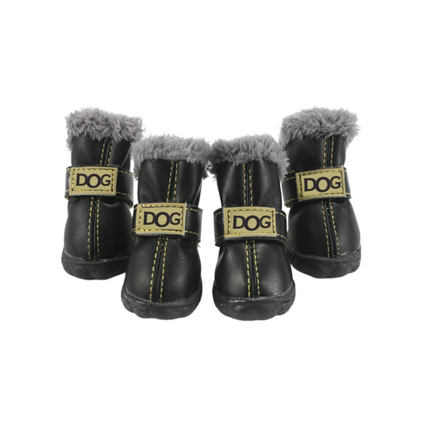 Chaussures pour chien fourrées