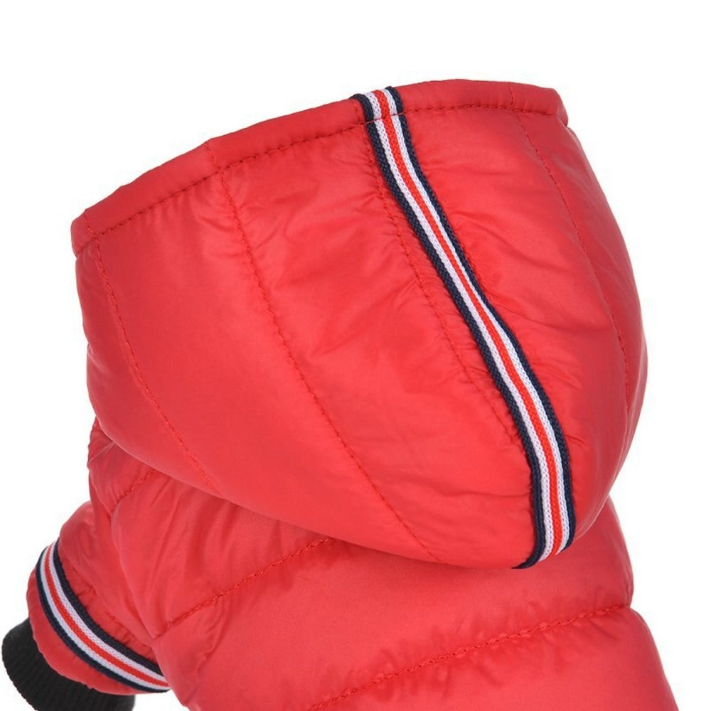 Doudoune winter rouge
