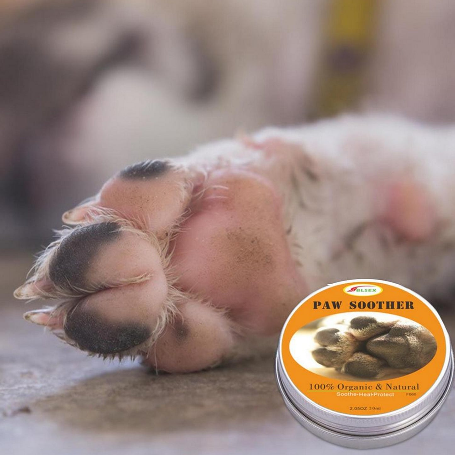 Beaume hydratant naturel pour chien