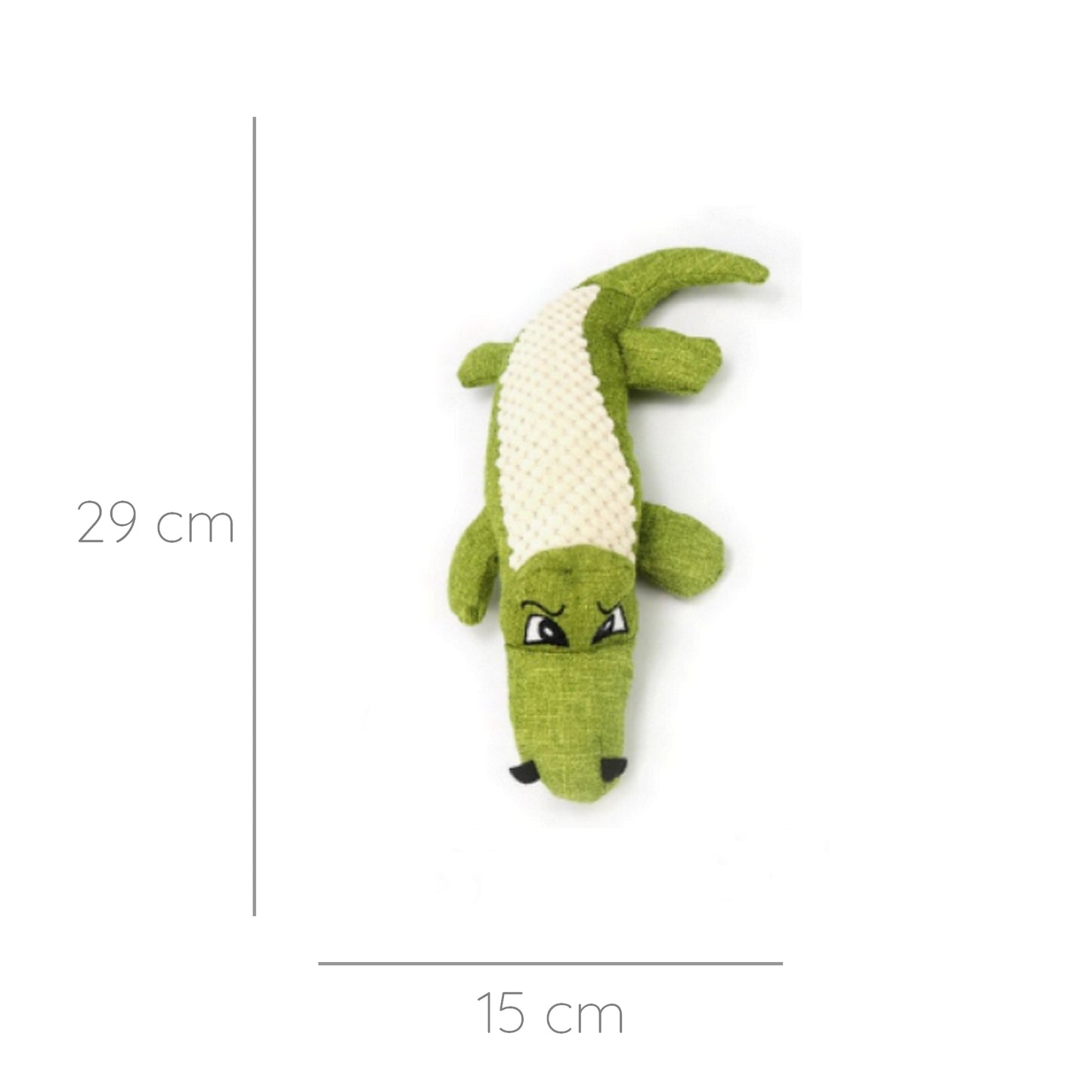Peluche croco vert pomme