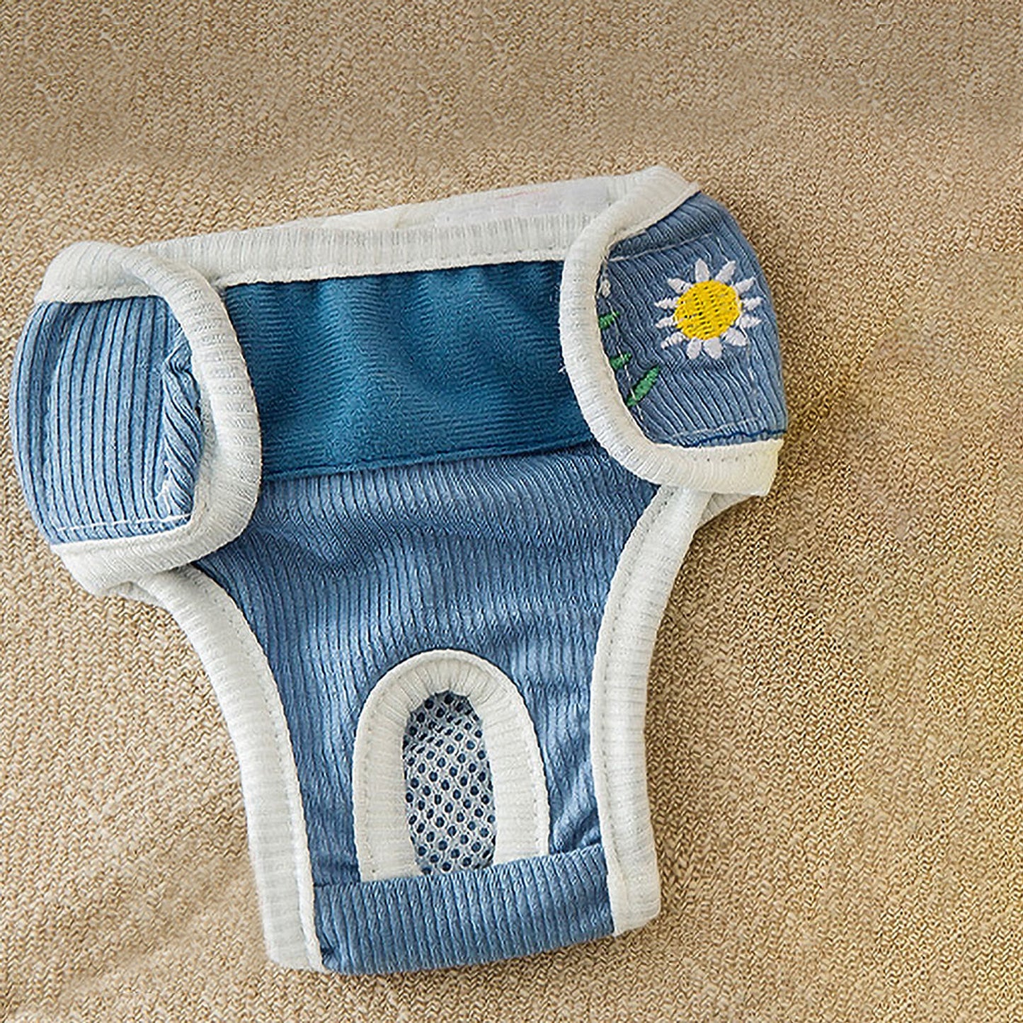 Culotte chien bleu