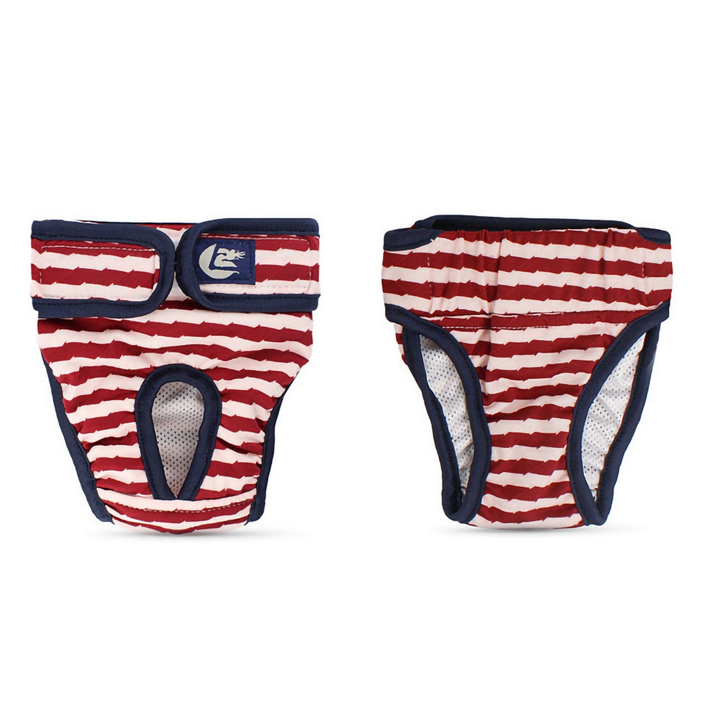 Culotte rayée chien
