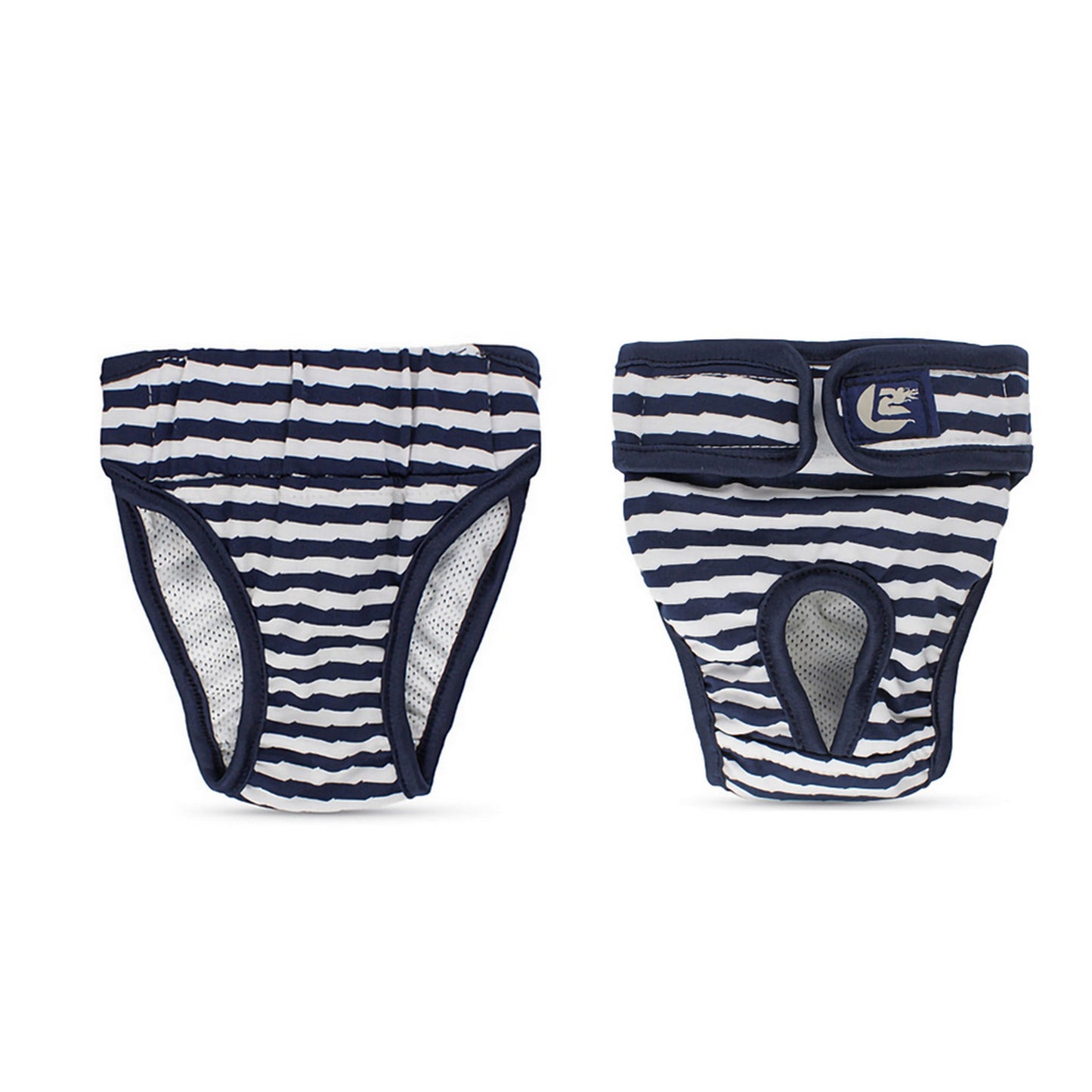 Culotte rayée pour chien