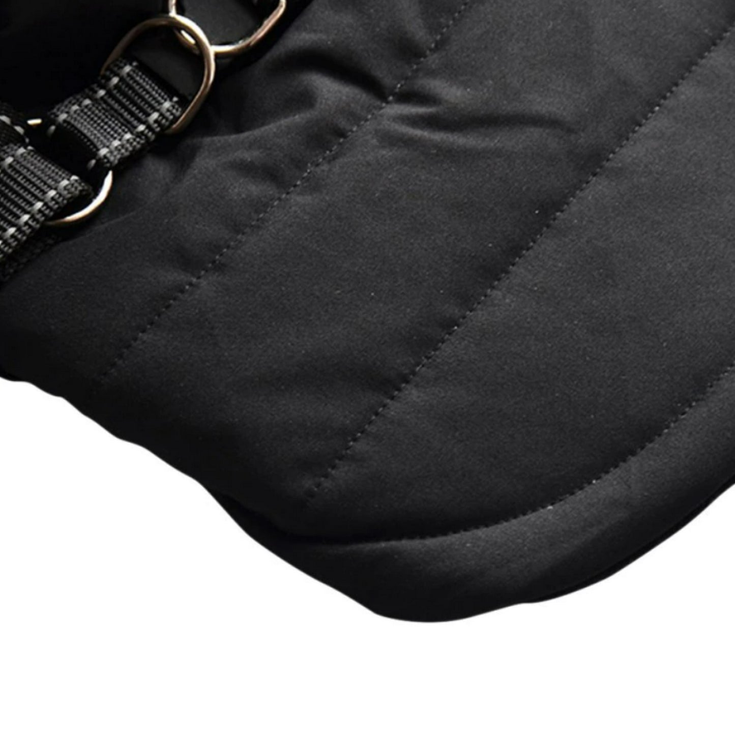 Manteau harnais noir