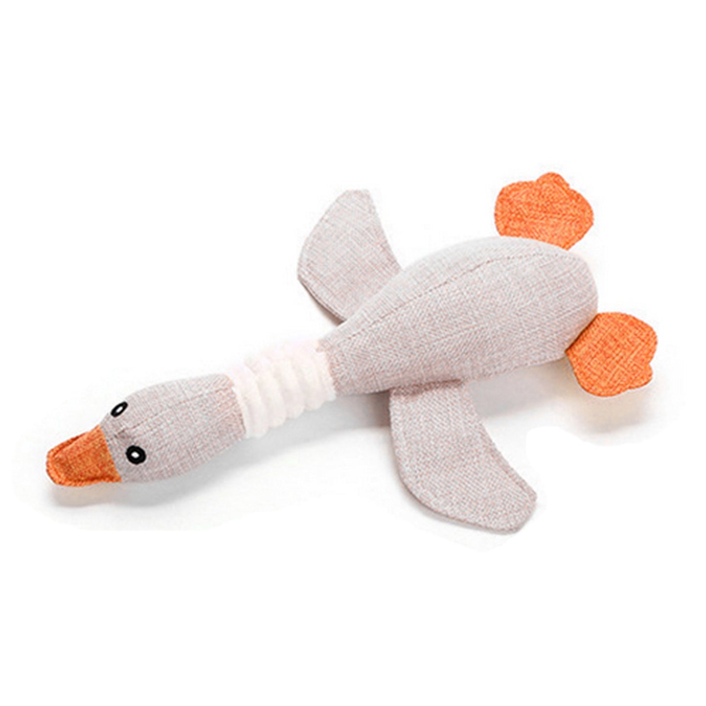 Peluche canard gris