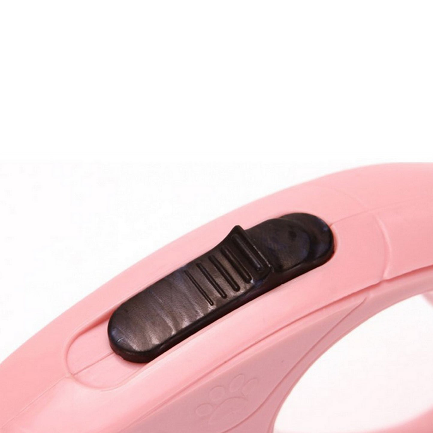 Laisse design rose guimauve