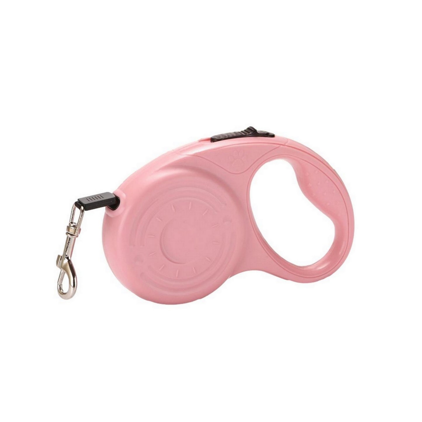 Laisse design rose guimauve