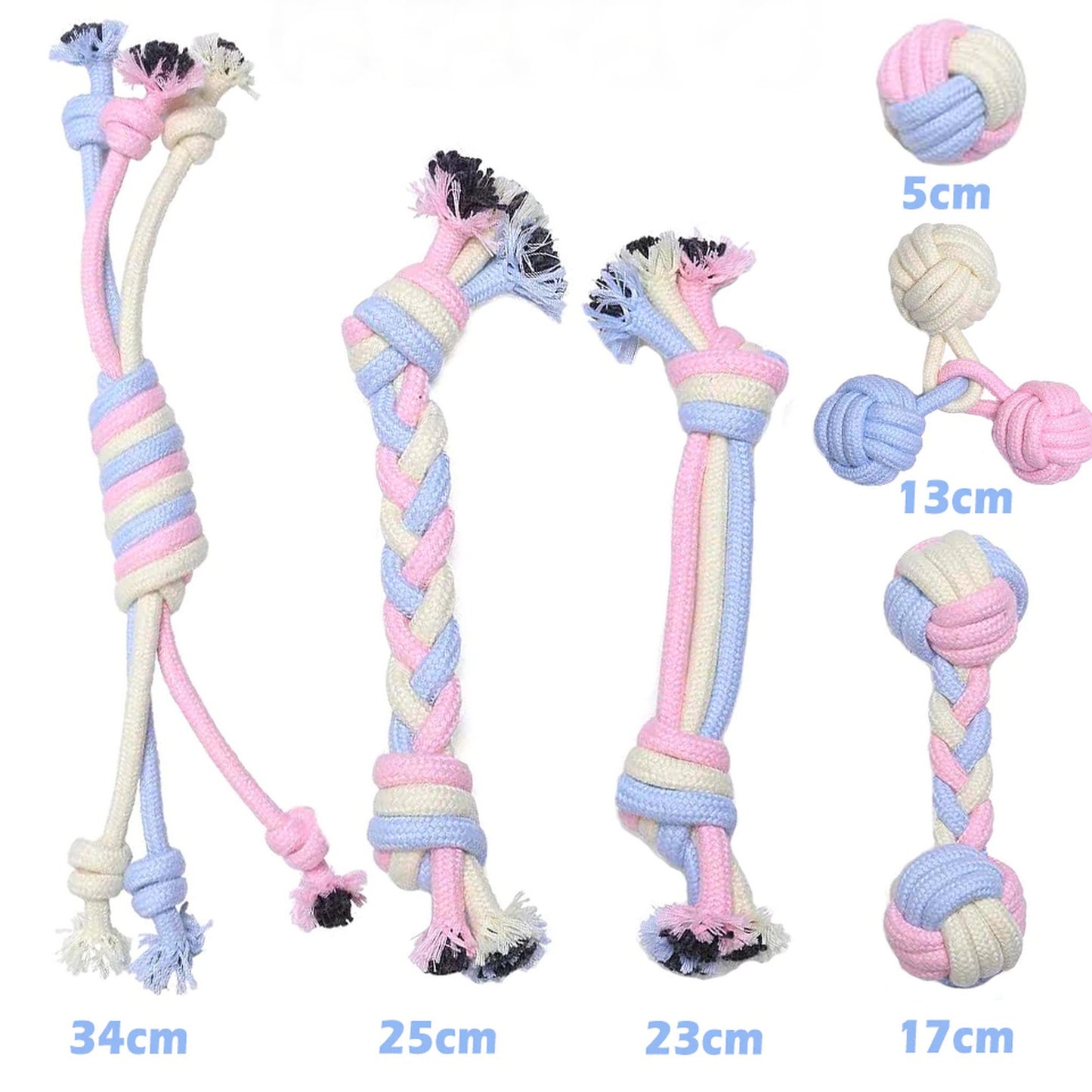 Lot 6 jouets guimauve