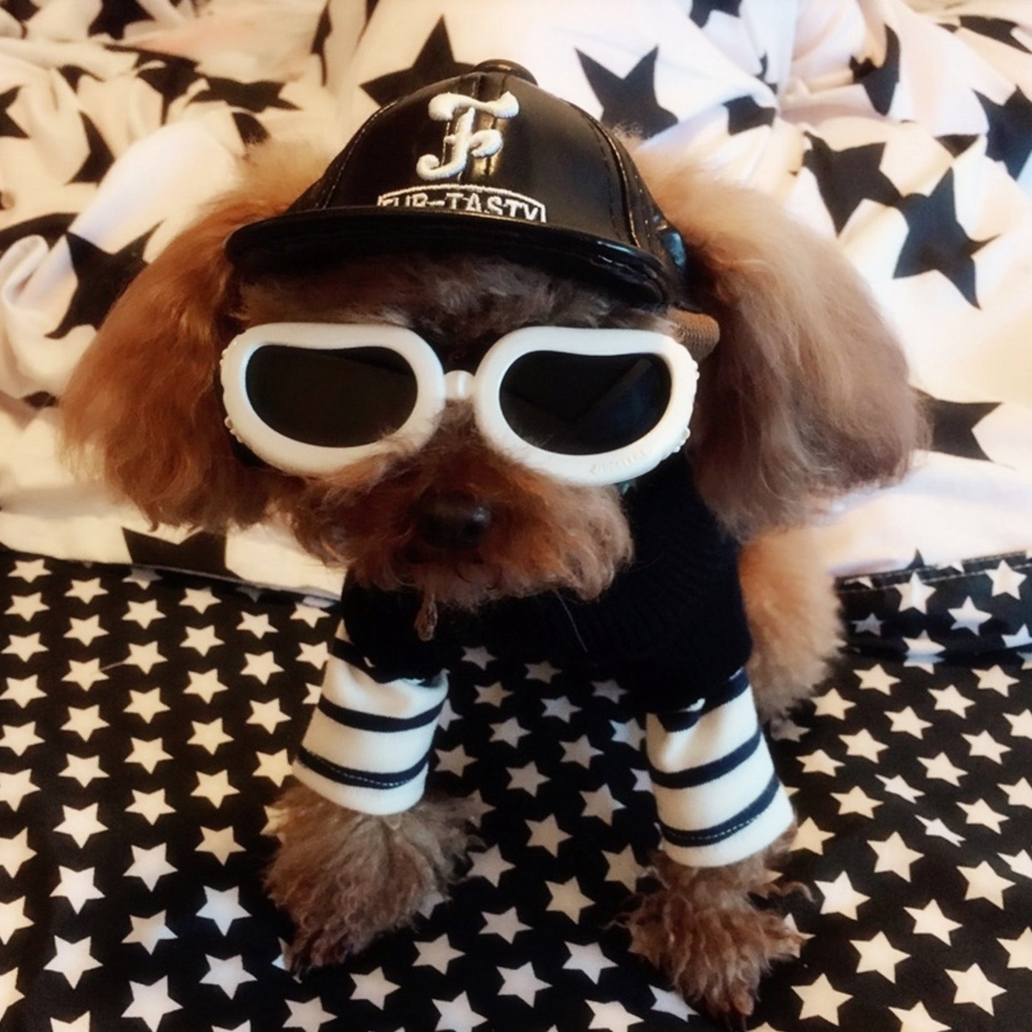 Lunettes fashionista blanc
