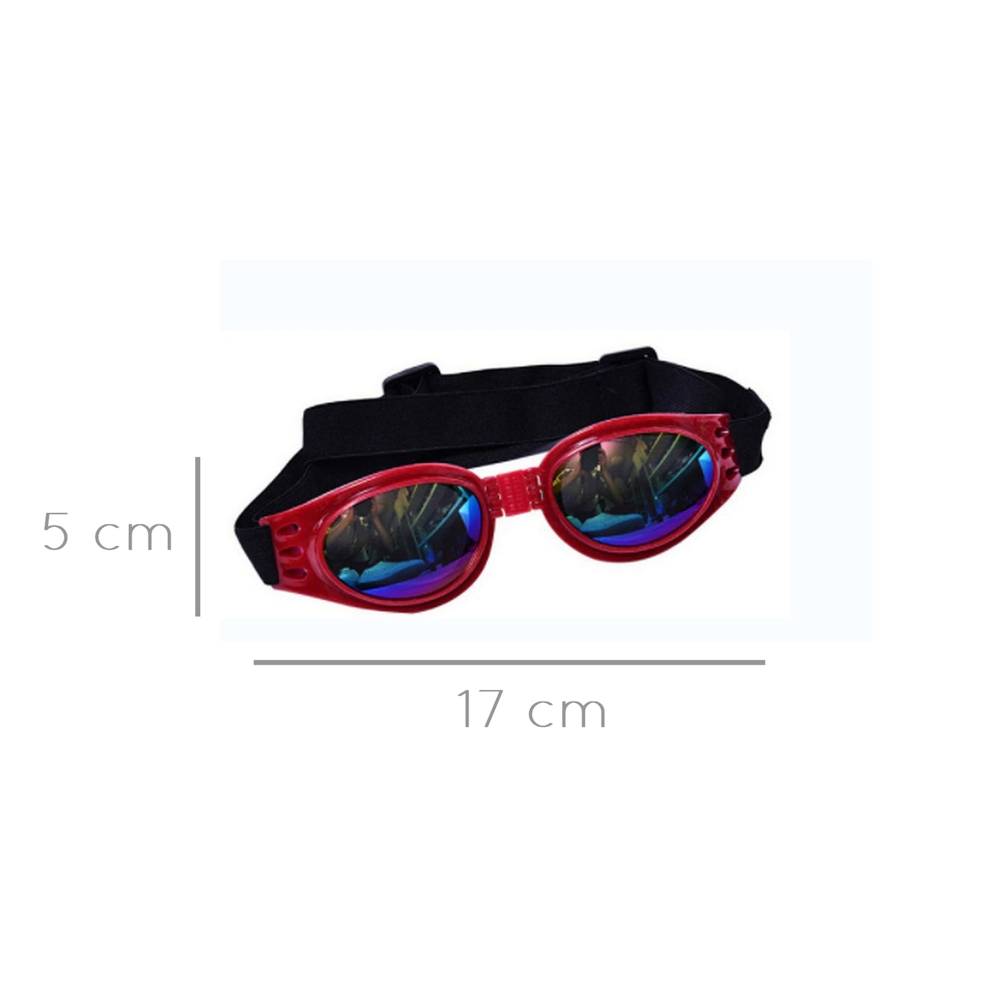 Lunettes star rouge