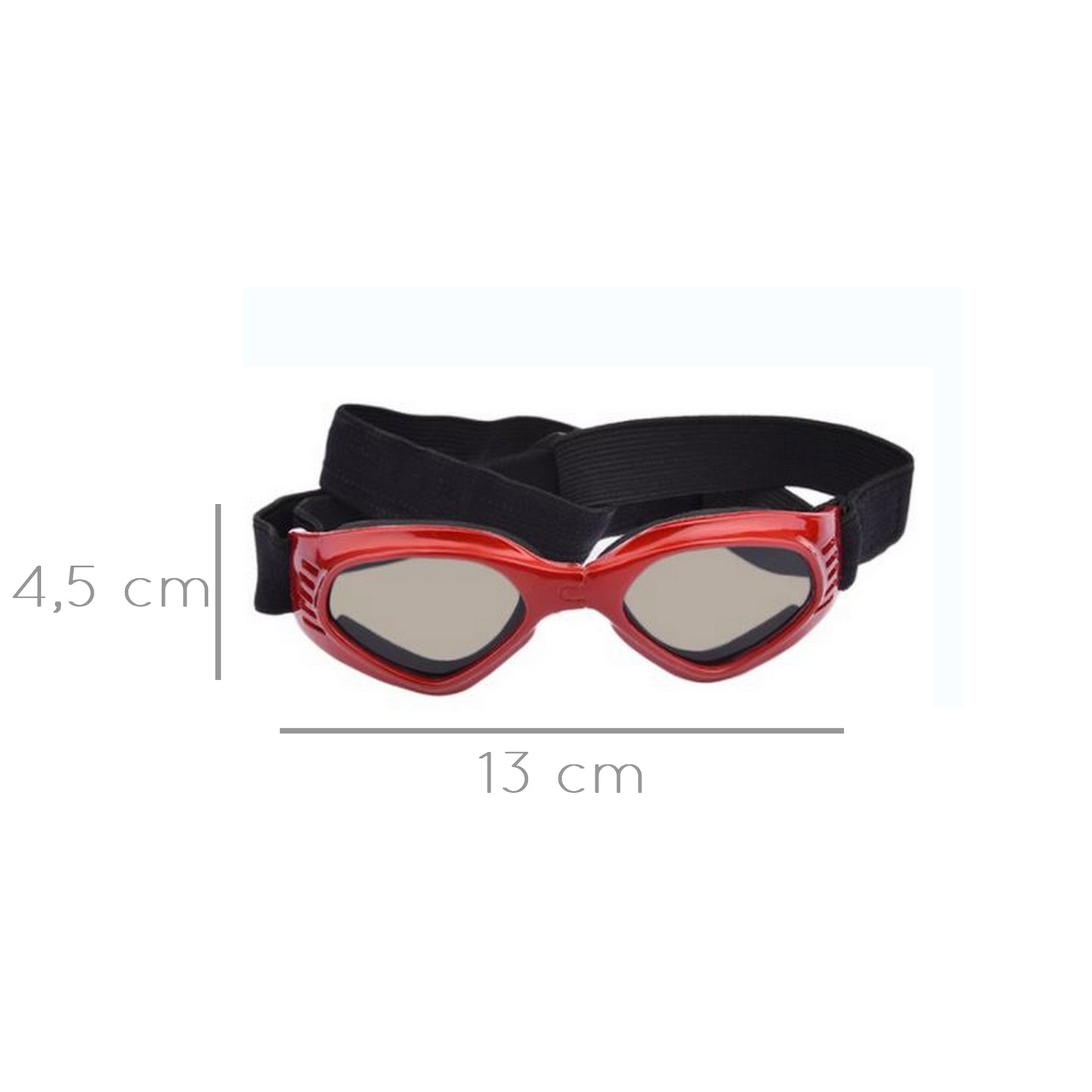 Lunettes sport rouge