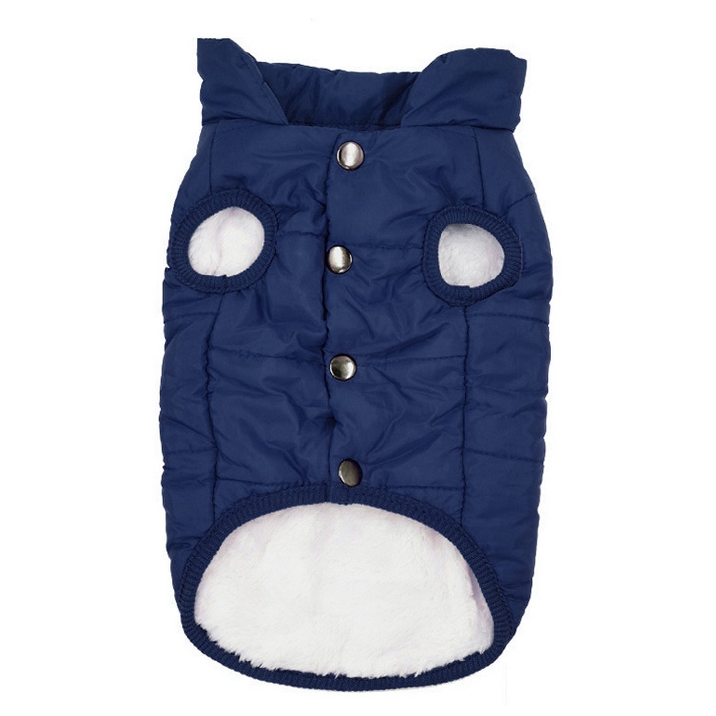Manteau pour chien bleu marine