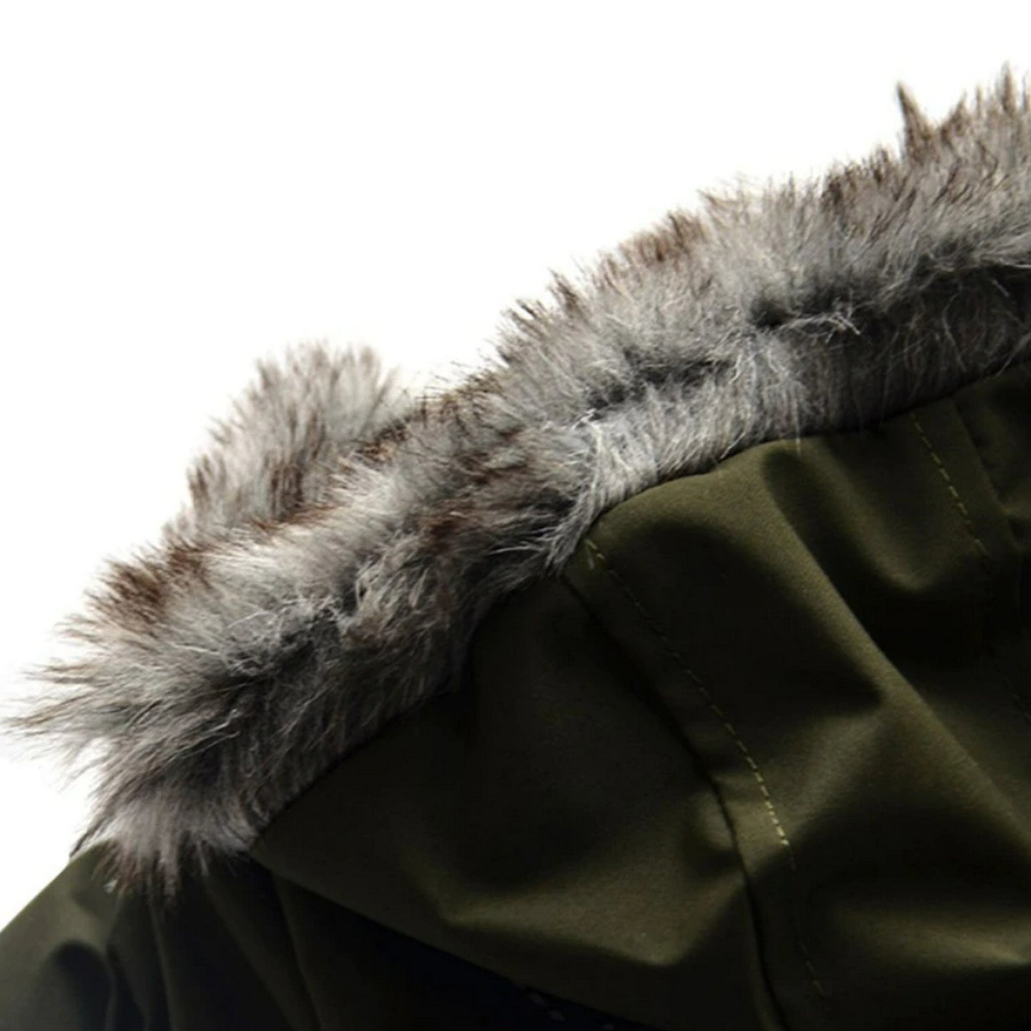 Manteau harnais kaki