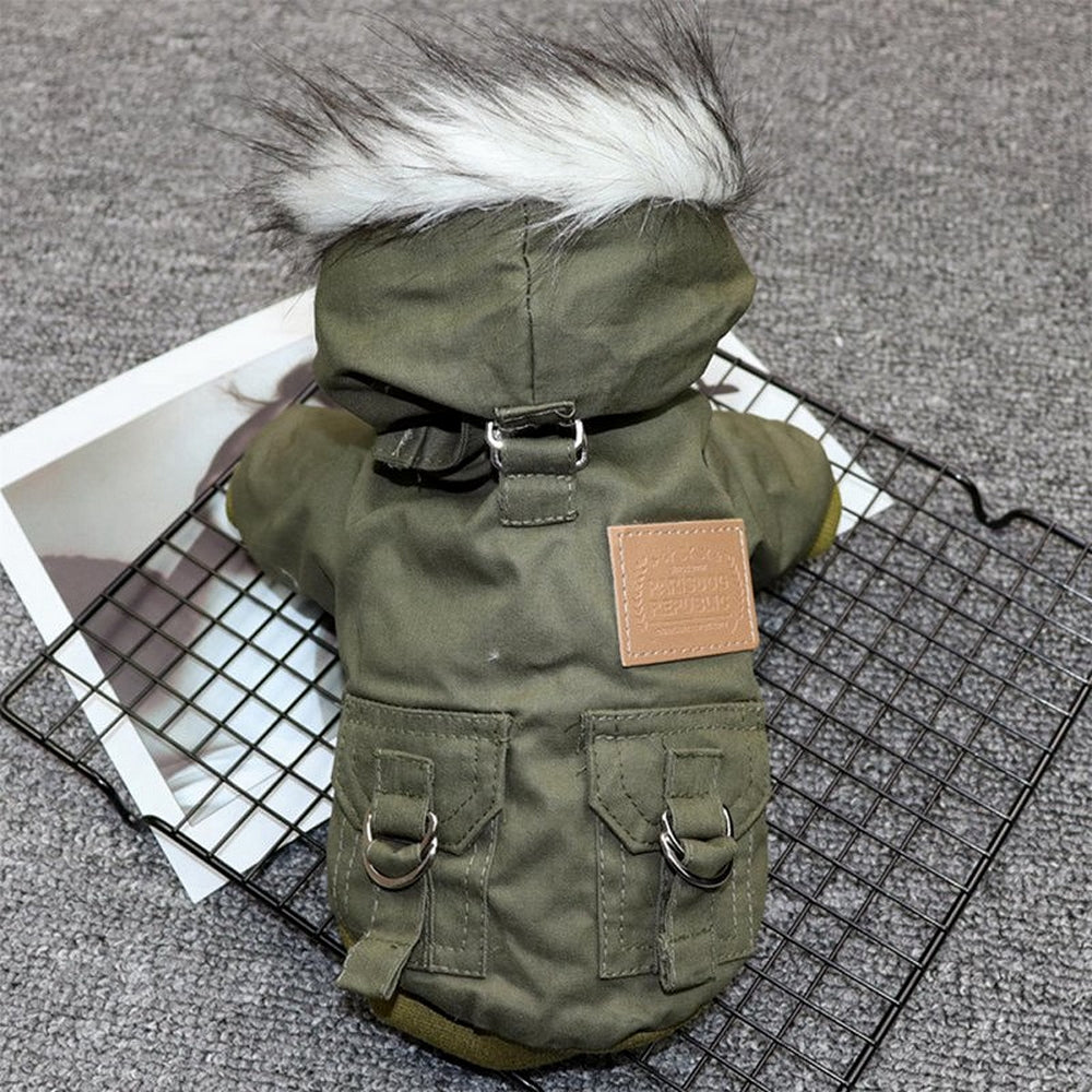 Manteau city kaki