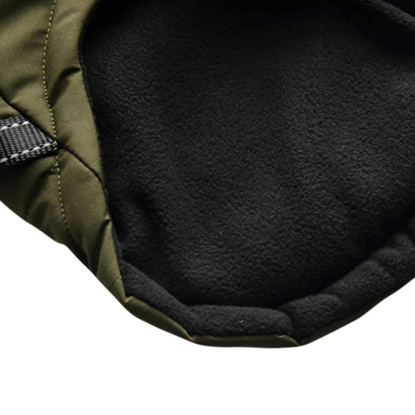 Manteau harnais kaki
