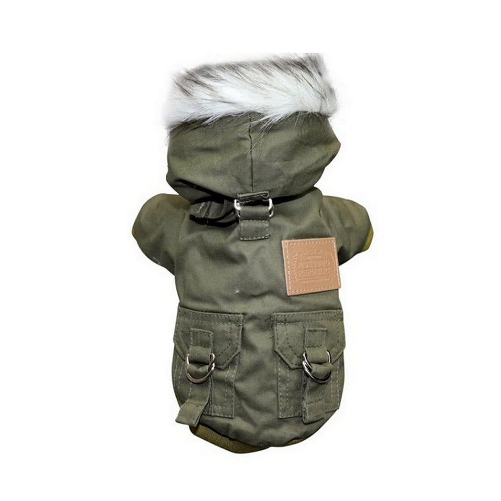 Manteau city kaki