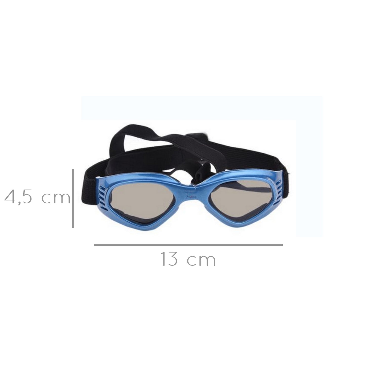 Lunettes sport bleu
