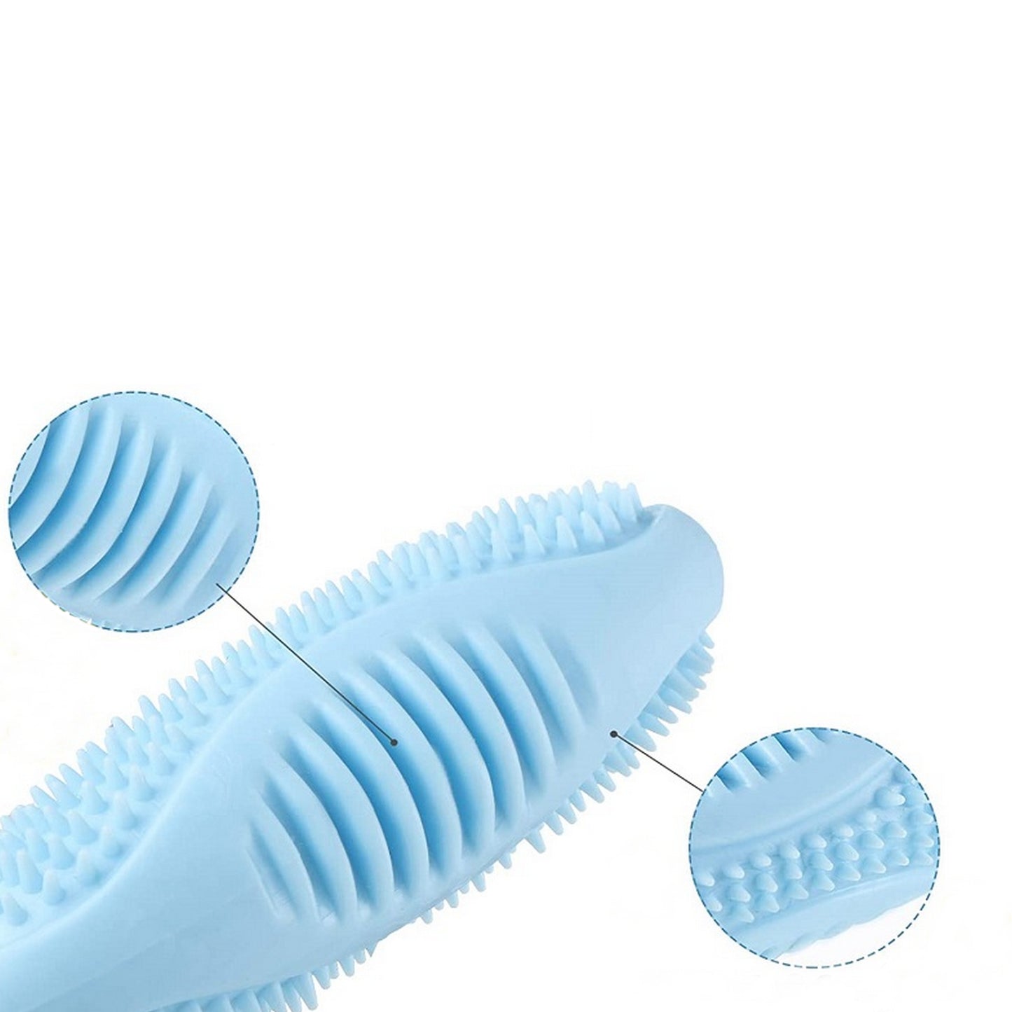 Jouet dentaire bleu