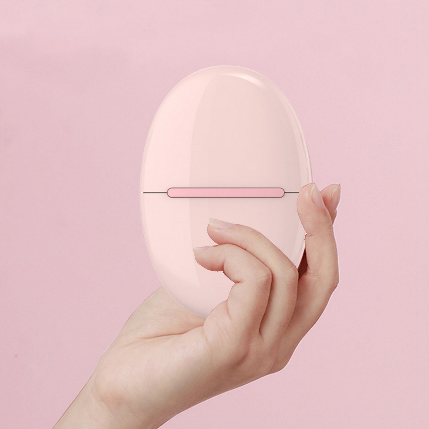 Peigne portable rose