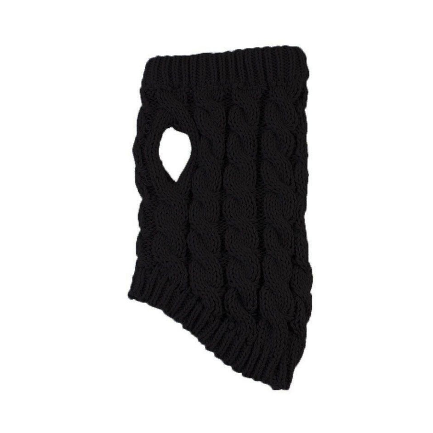 Pull pour chien avec col noir