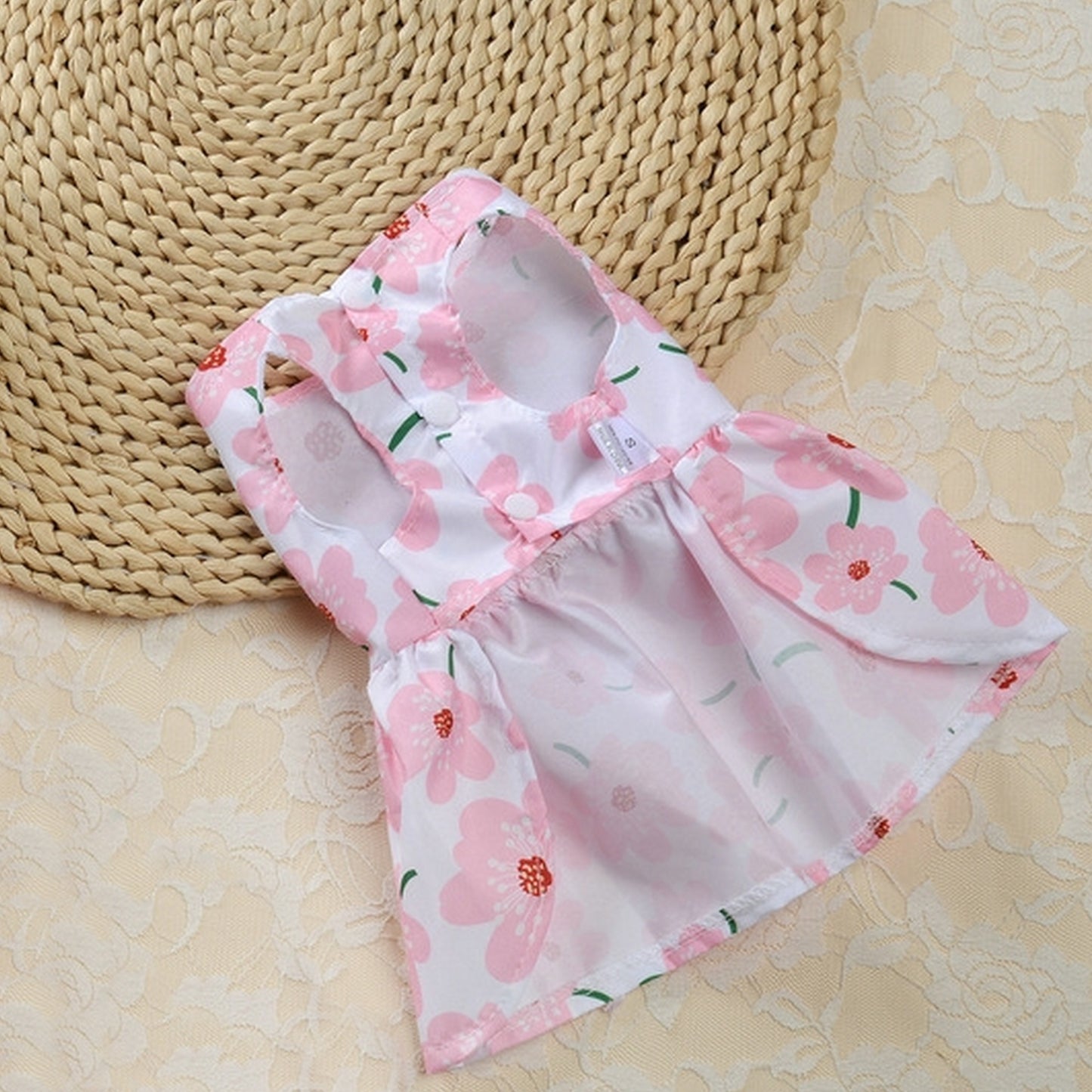 Robe pour chien avec nœud