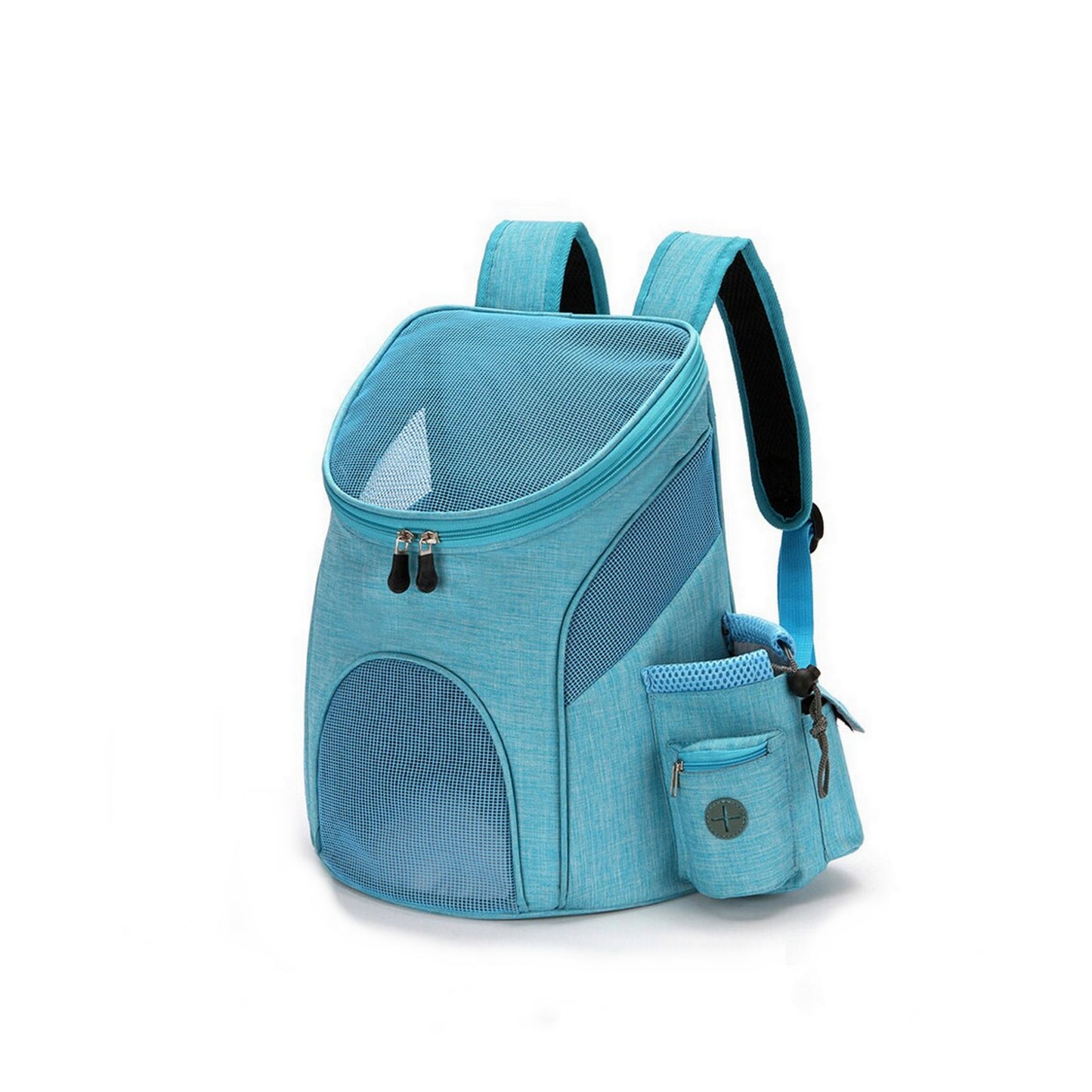Sac à dos de transport pour chien bleu