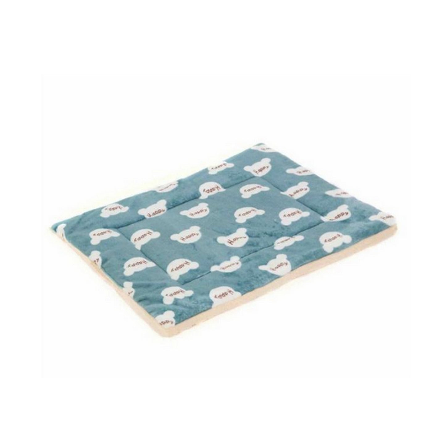 Tapis pour chien bleu