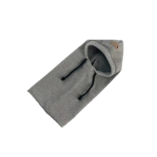 cagoule pour chien grise