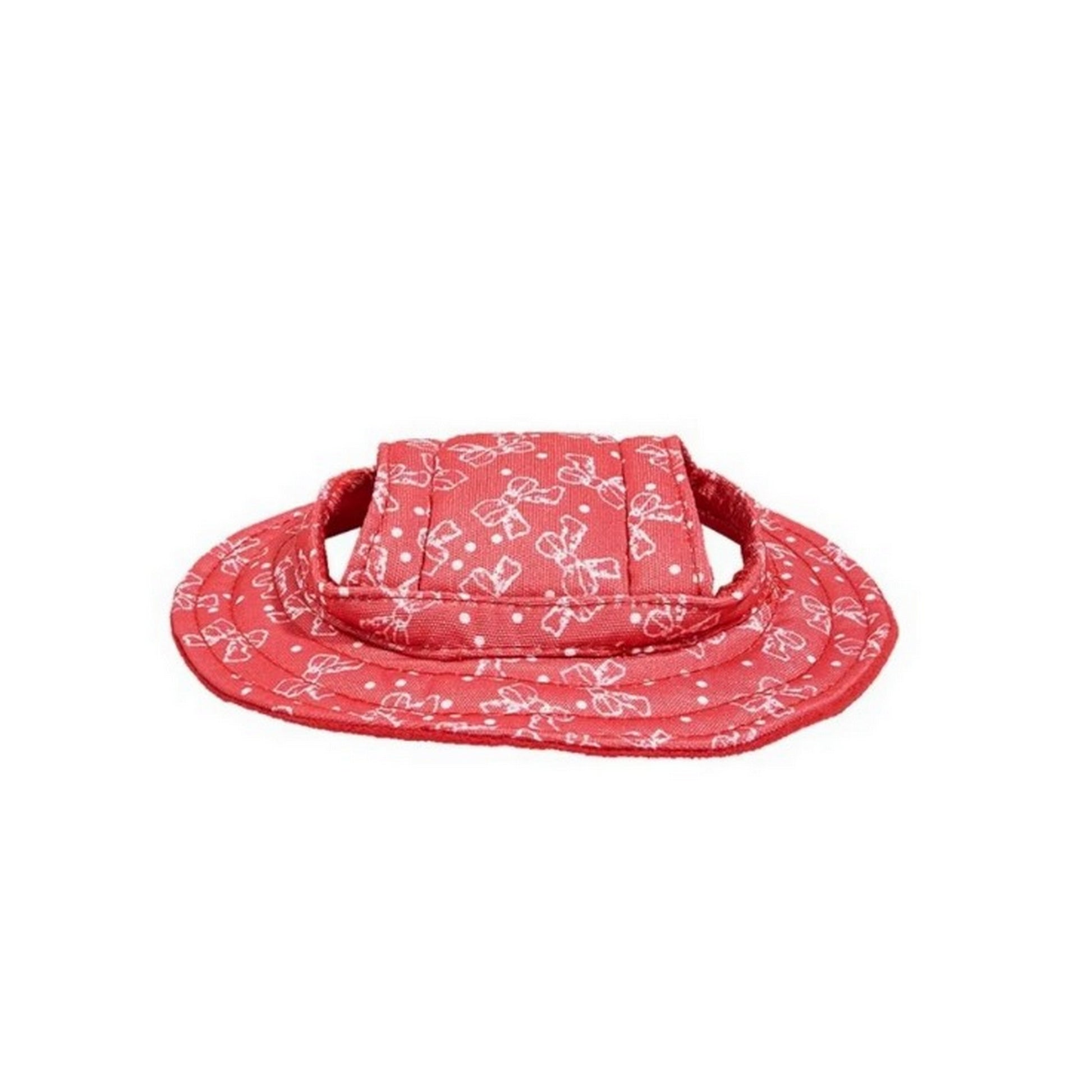 Chapeau rouge pour chien