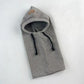 cagoule chaude chien gris