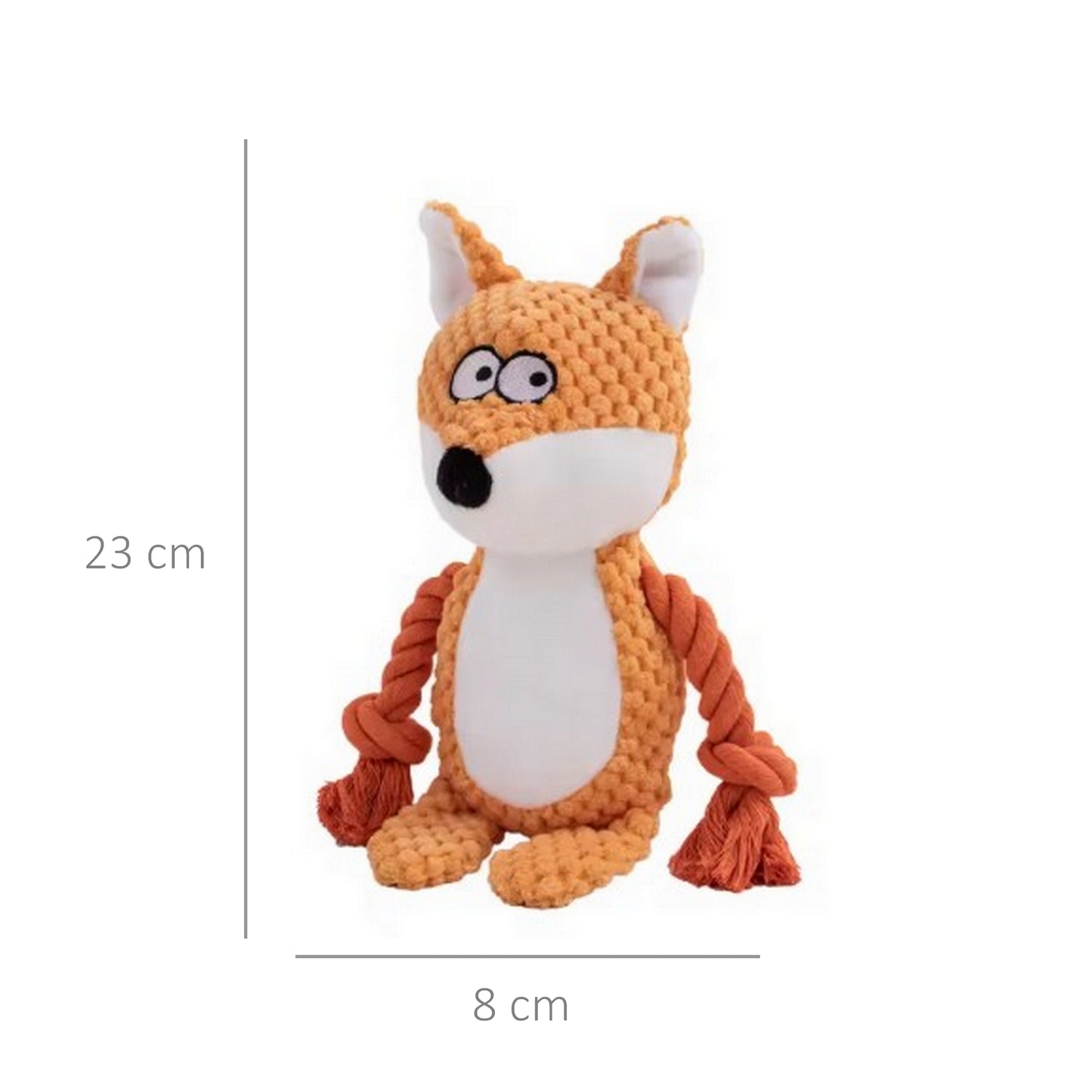 peluche pour chien renard