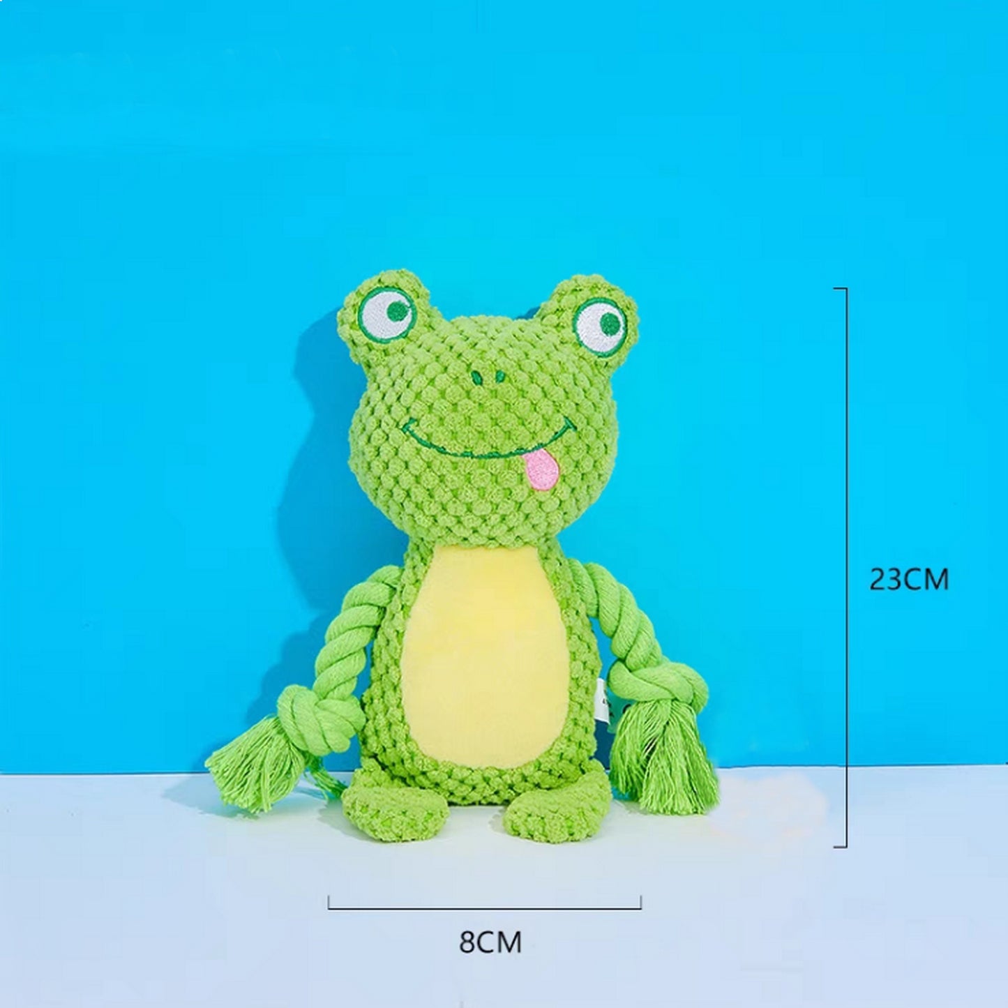 peluche pour chien grenouille