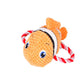 peluche chien poisson