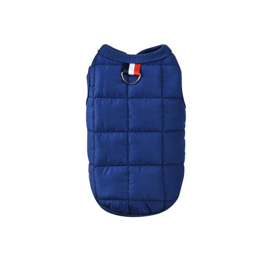 Manteau bleu chien