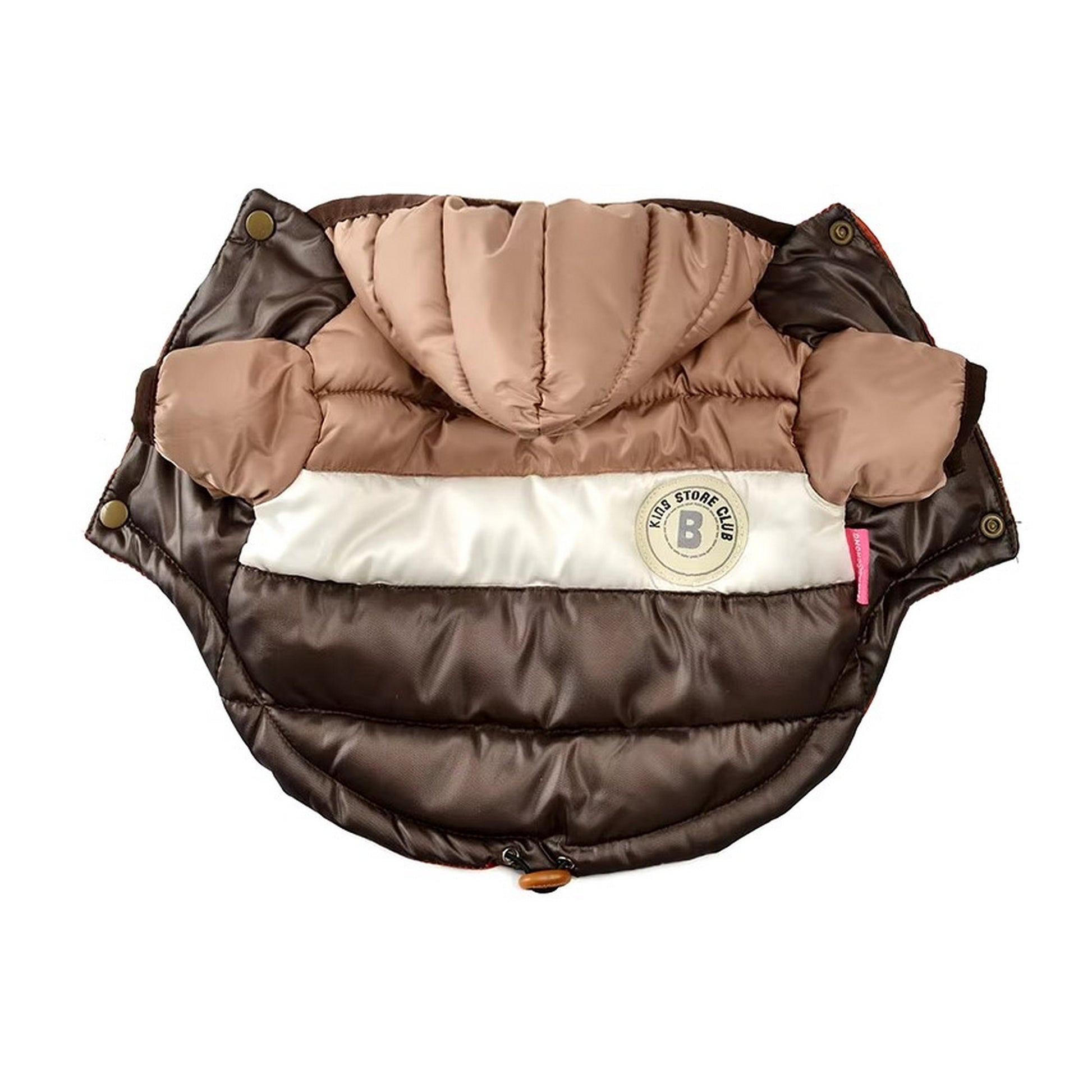 Manteau marron pour chien