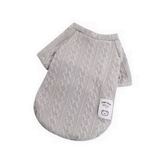 Pull pour chien mignon gris