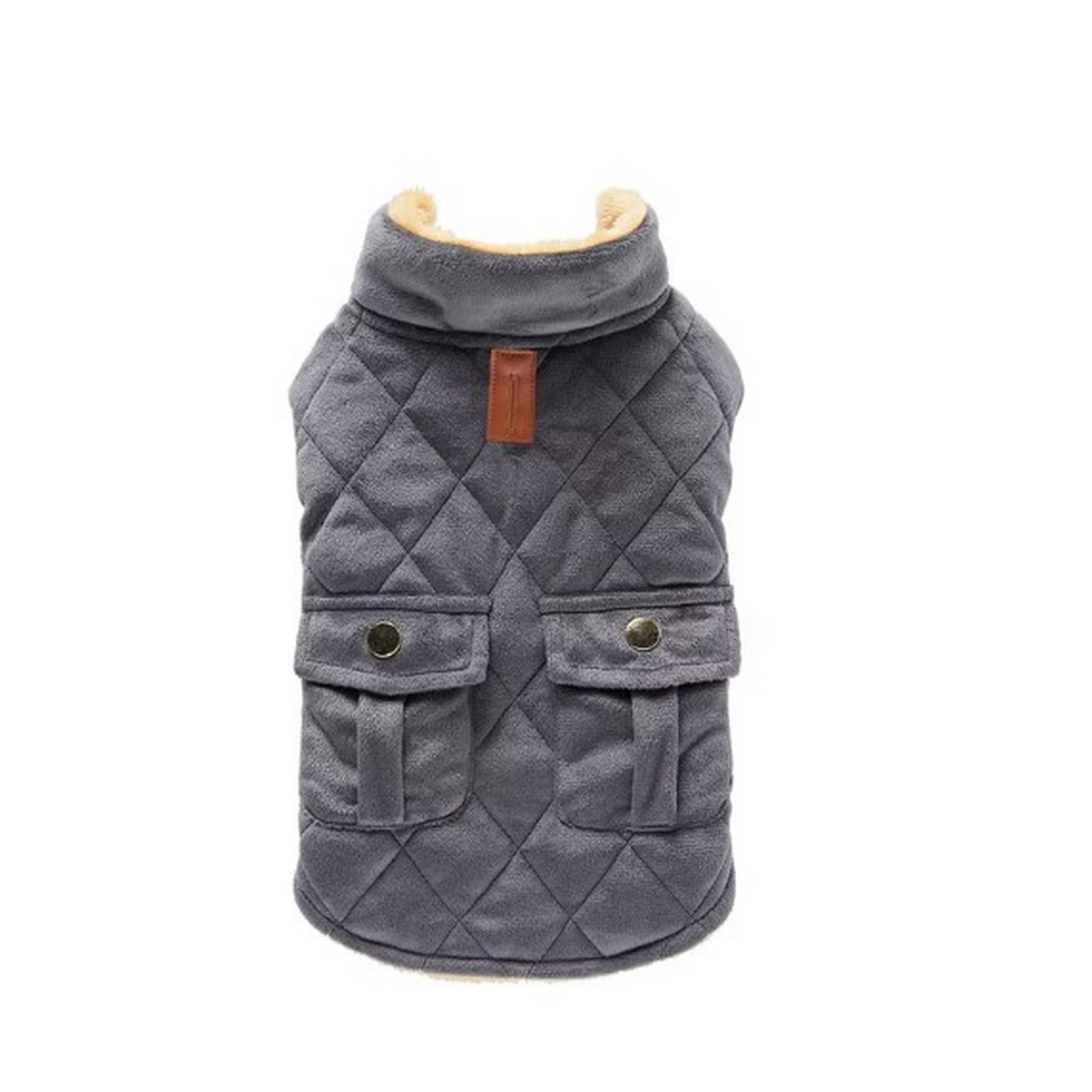 veste pour chien gris