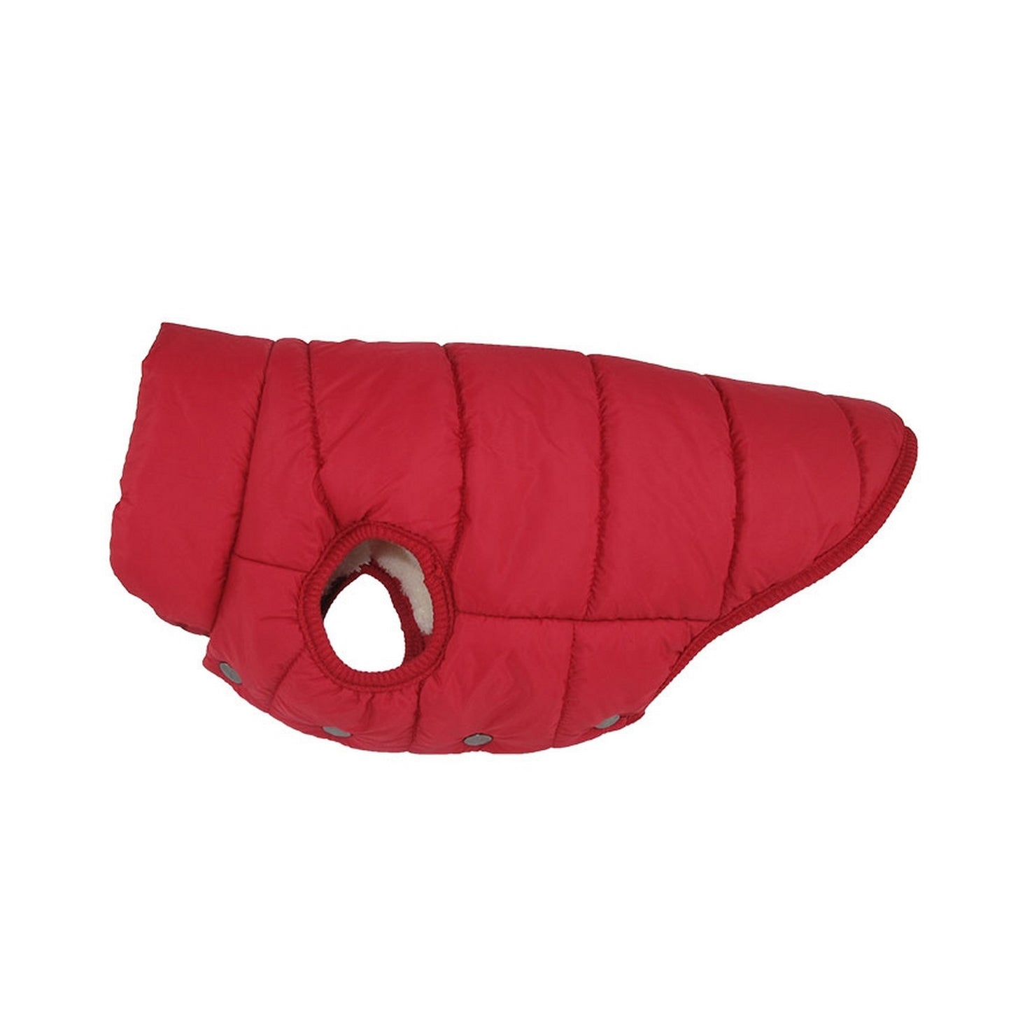 Manteau d'hiver rouge pour chien