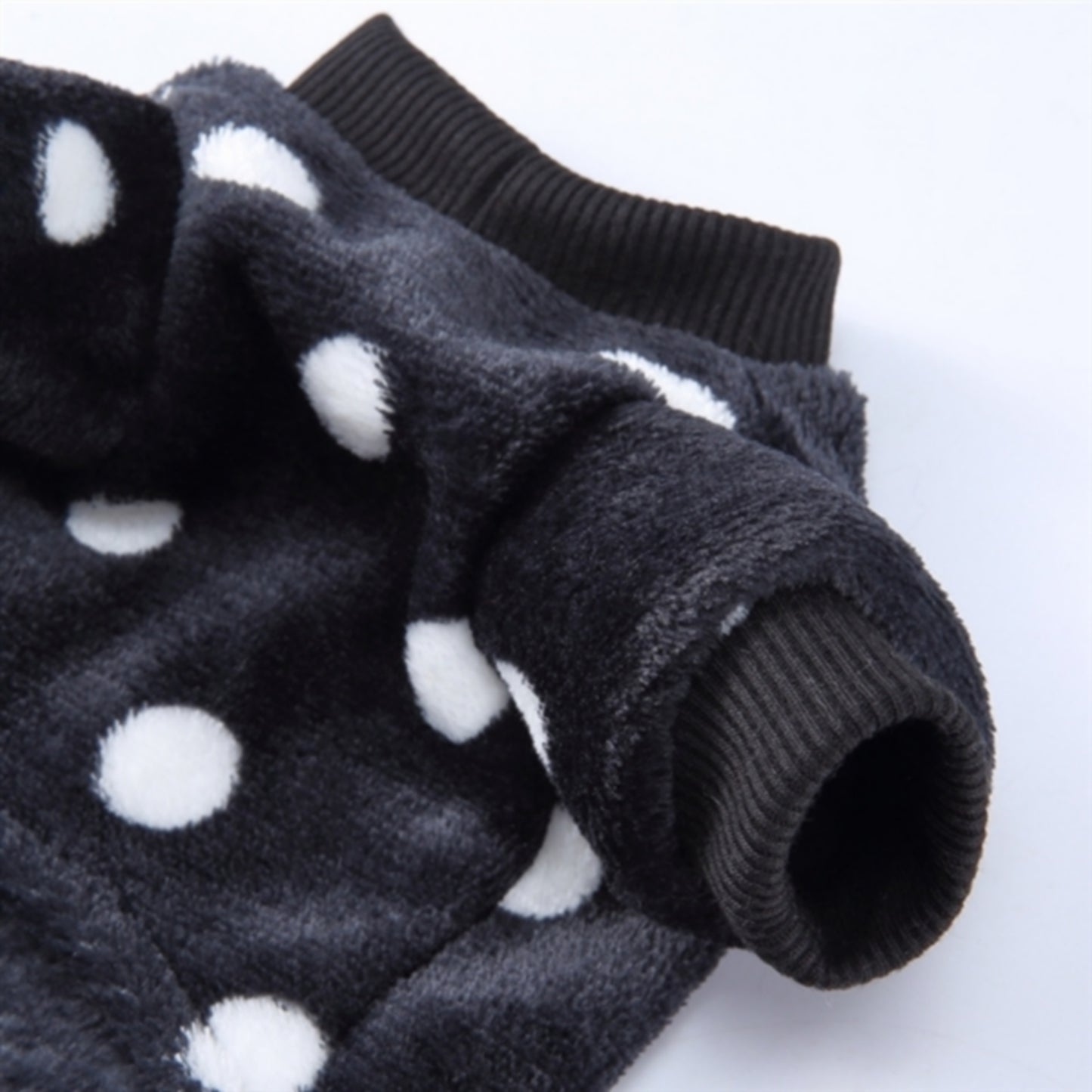 Pyjama noir chaud pour chien